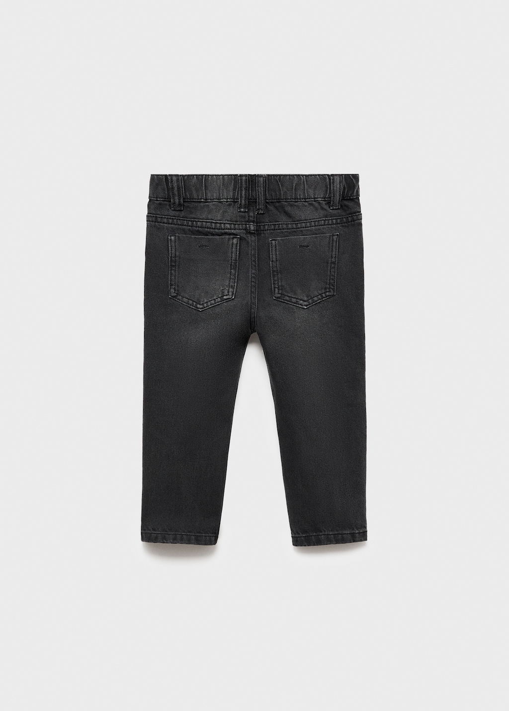 Straight cotton jeans