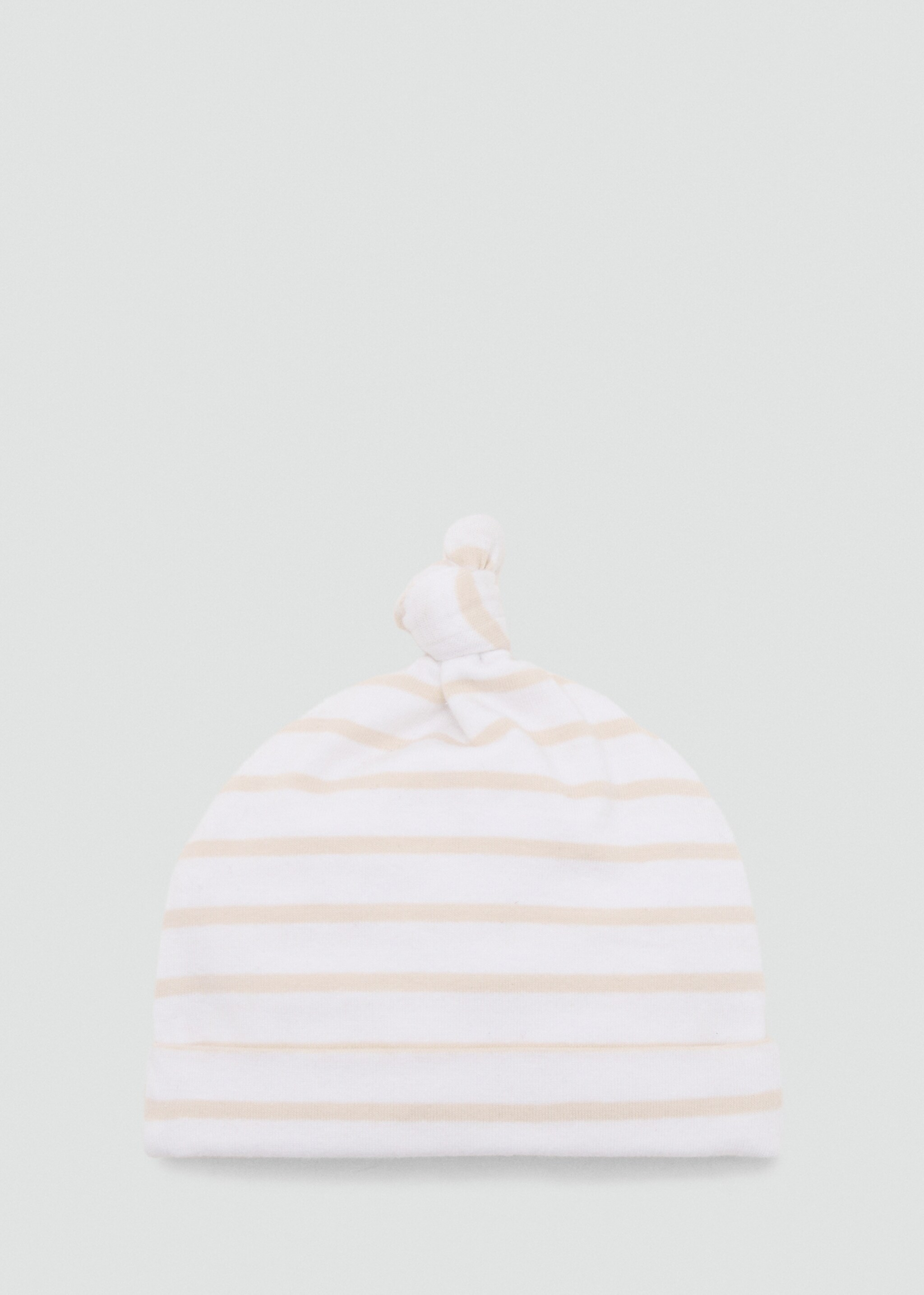Hat with knot detail - Article without model, Sand. Ref: 17093798-00.