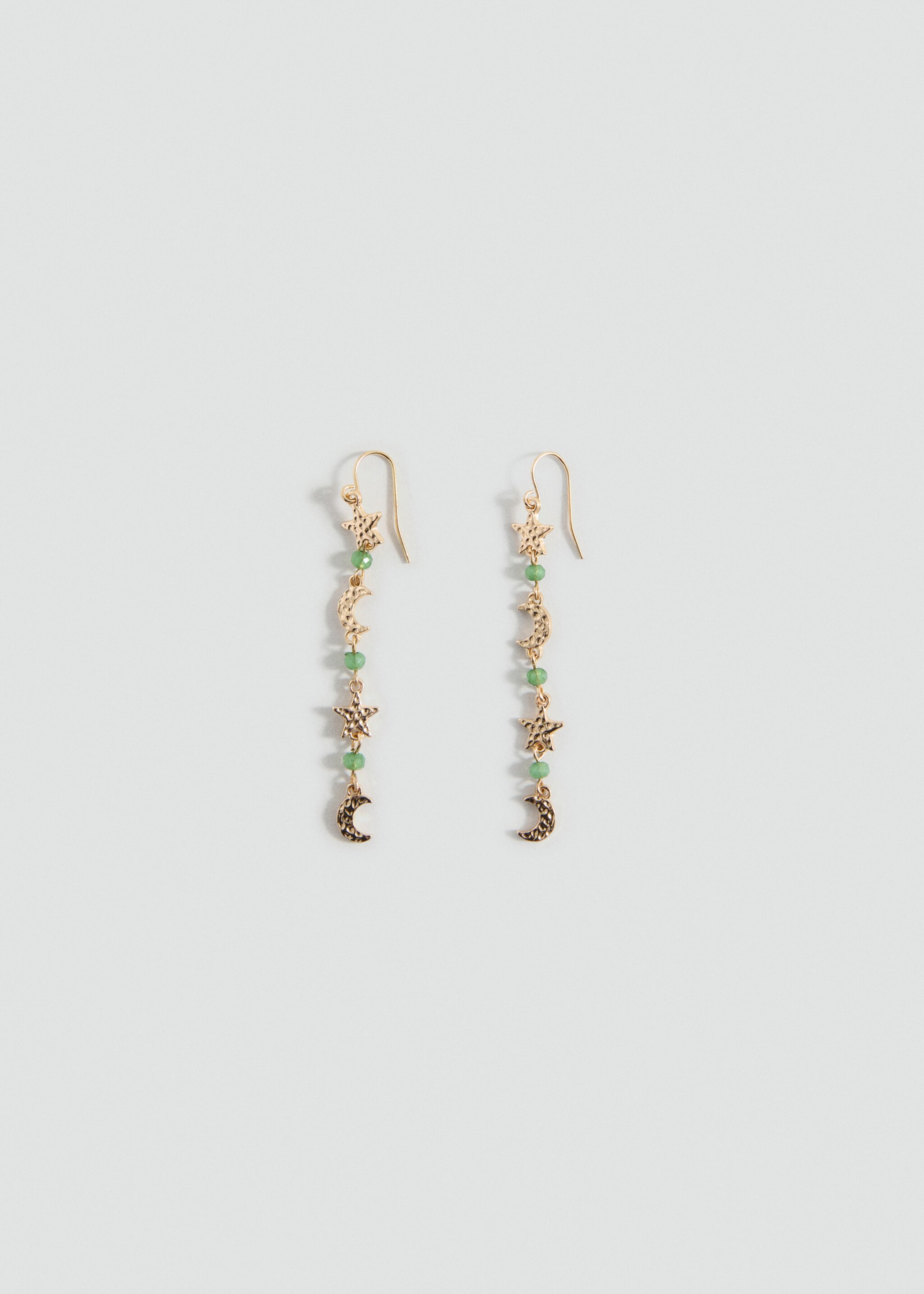 Boucles d'oreilles pendentif lune - Article sans modèle