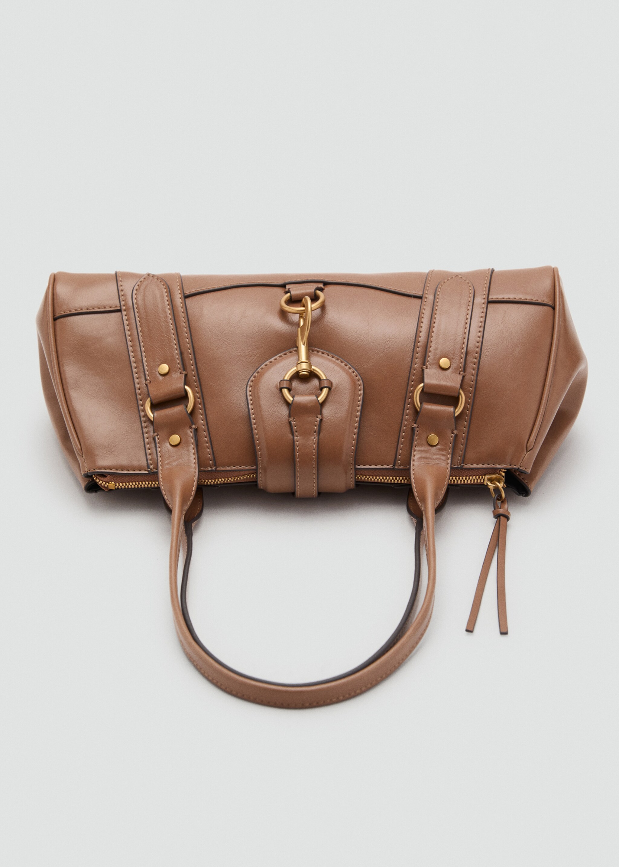 Medium shoulder bag with snap hook - Details of the article 3