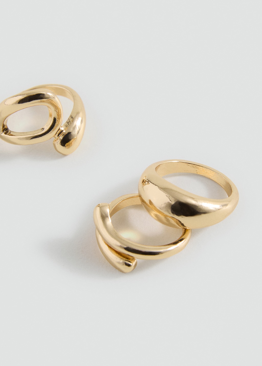 Pack of 3 combined rings