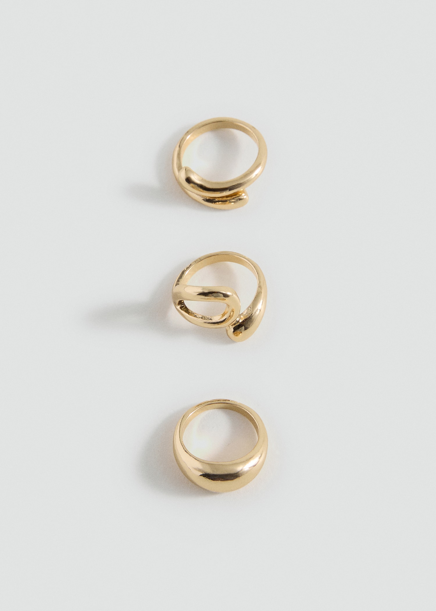 Pack of 3 combined rings - Teen | MANGO India