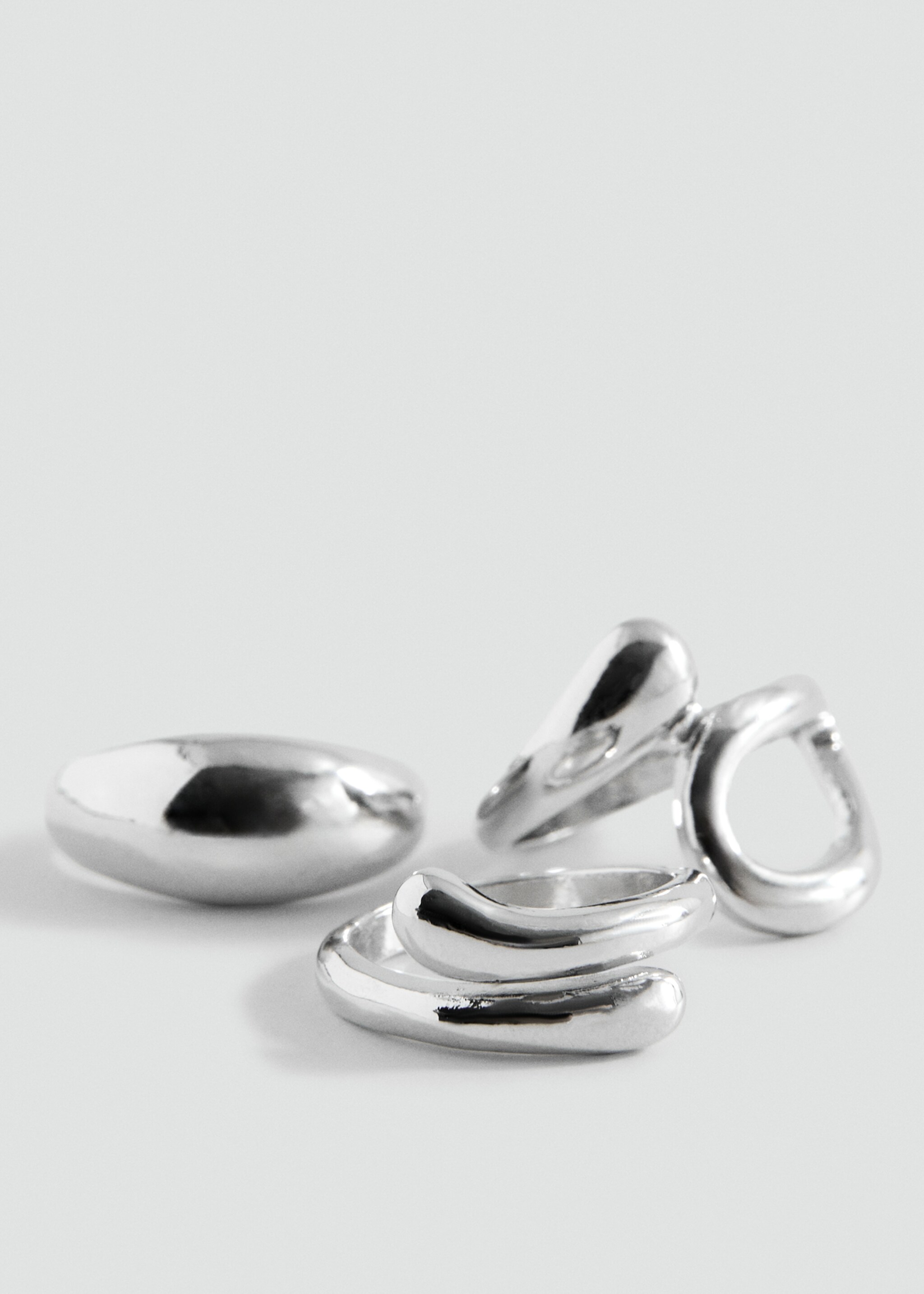Pack of 3 combined rings - Medium plane