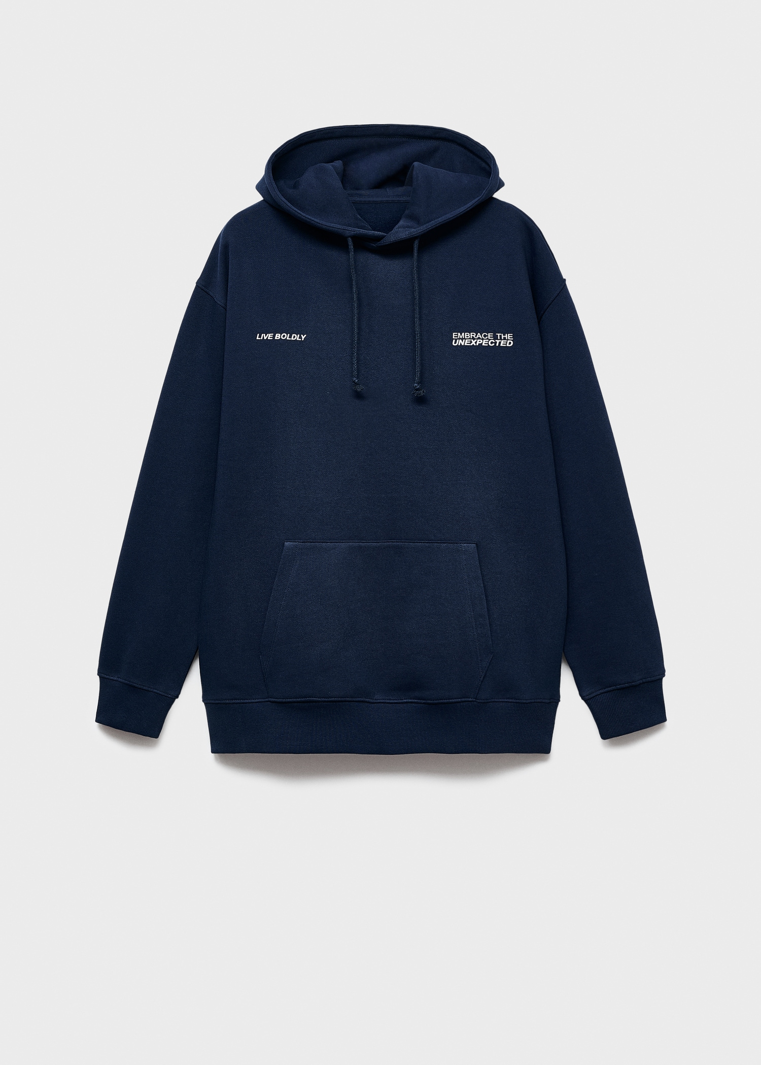 Sudadera estampada capucha - Artículo sin modelo