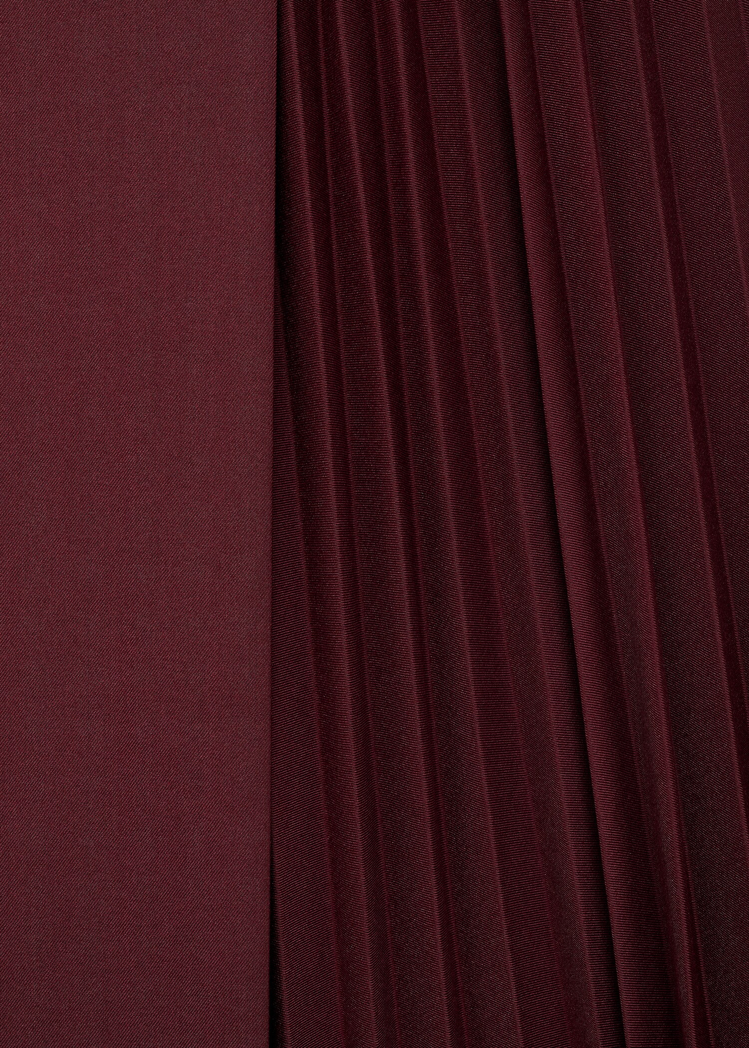 Pleated crossover skirt - Details of the article 0