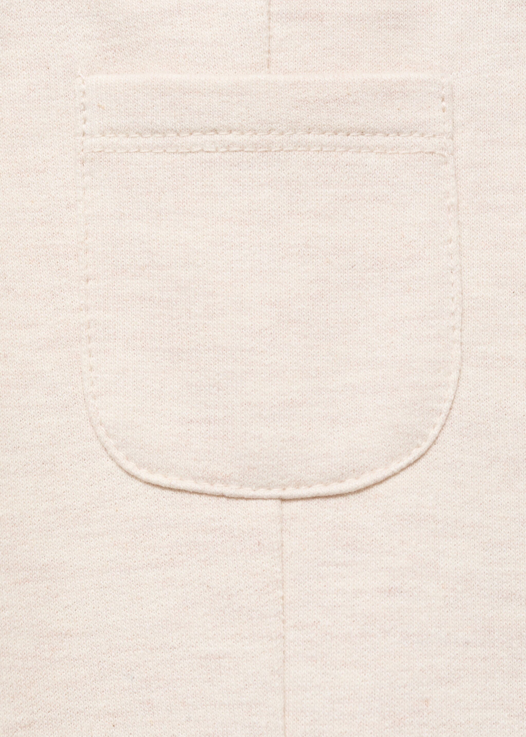 Long cotton dungarees - Details of the article 8