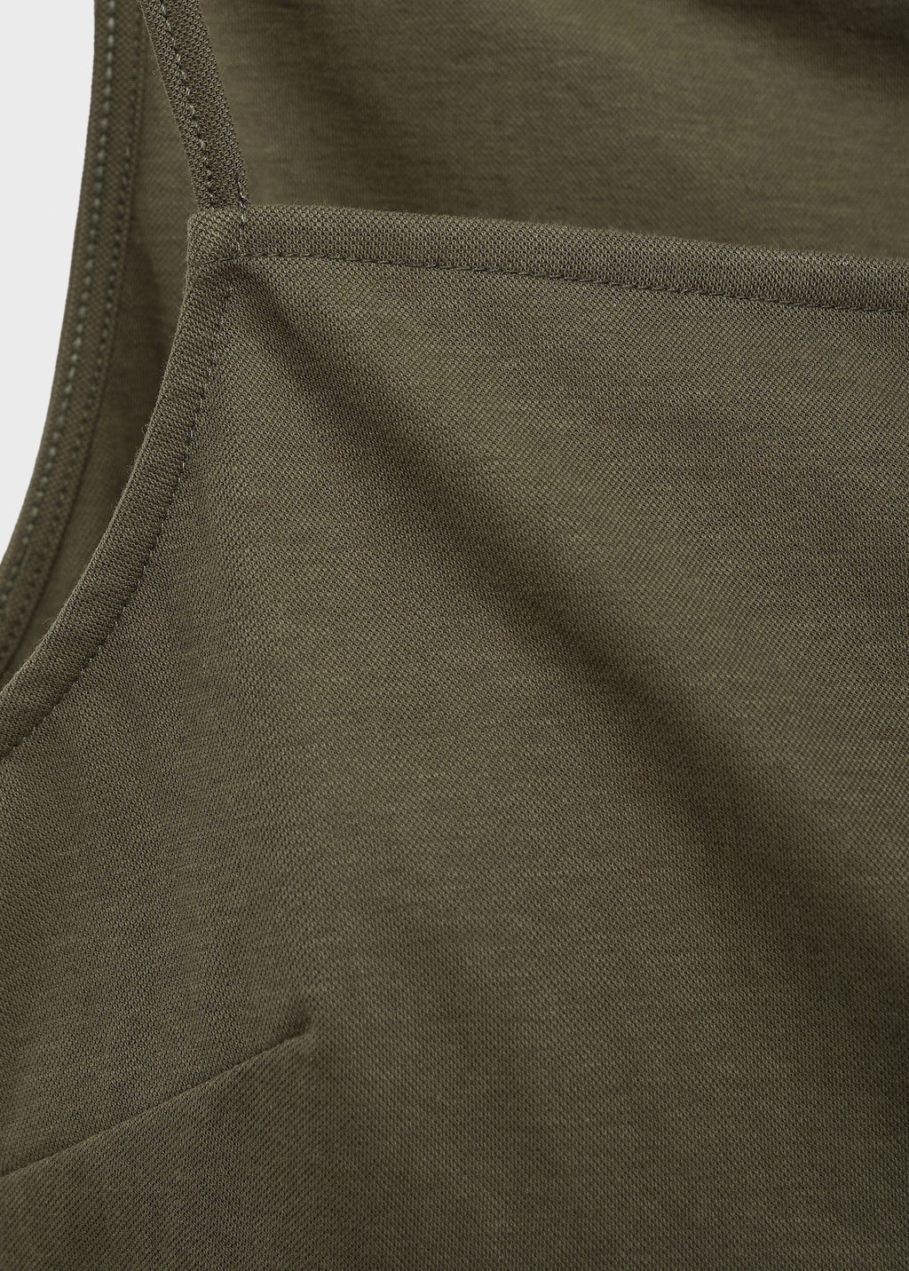 Cotton top with waist tie