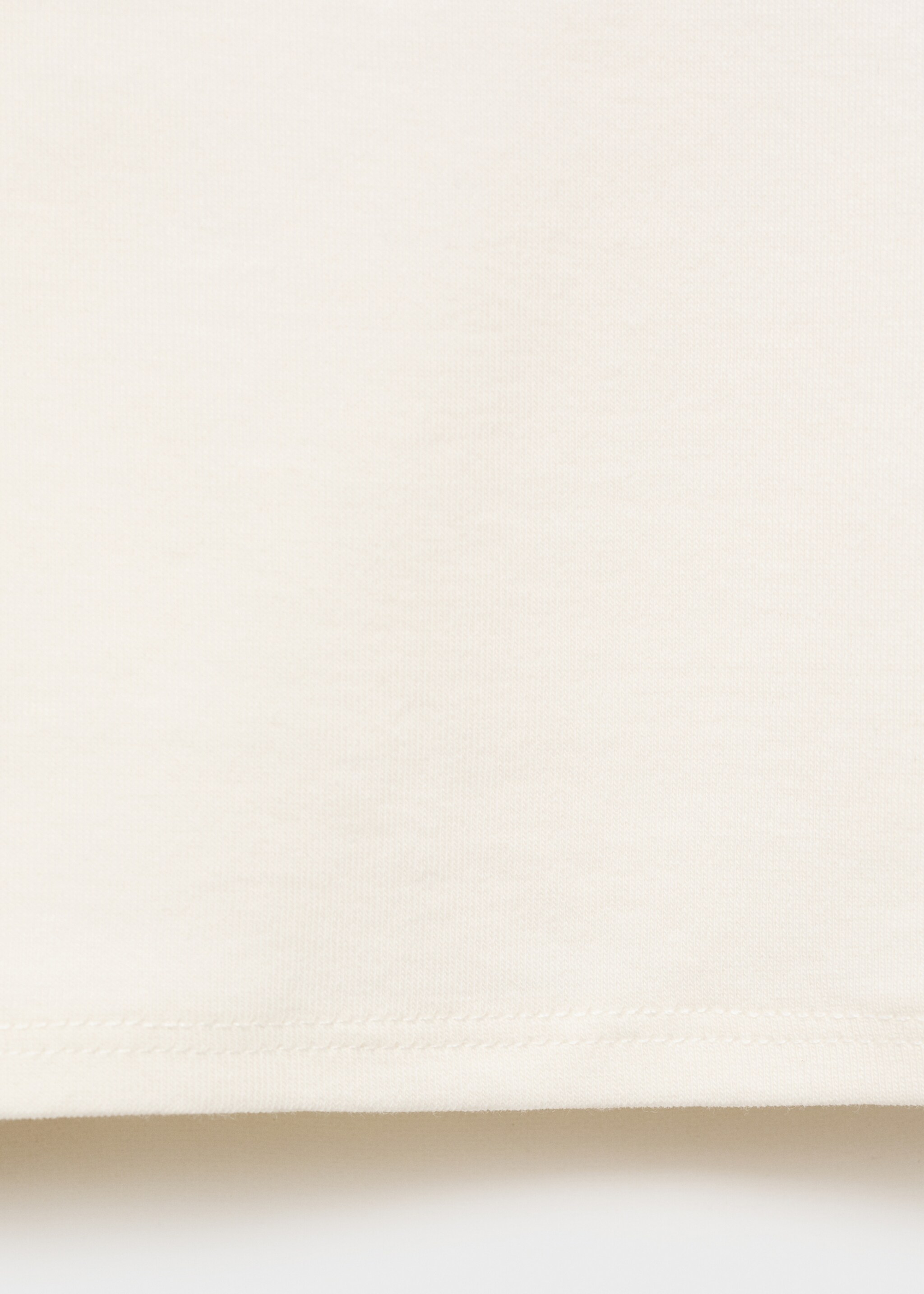 Plain cotton strappy top - Details of the article 0