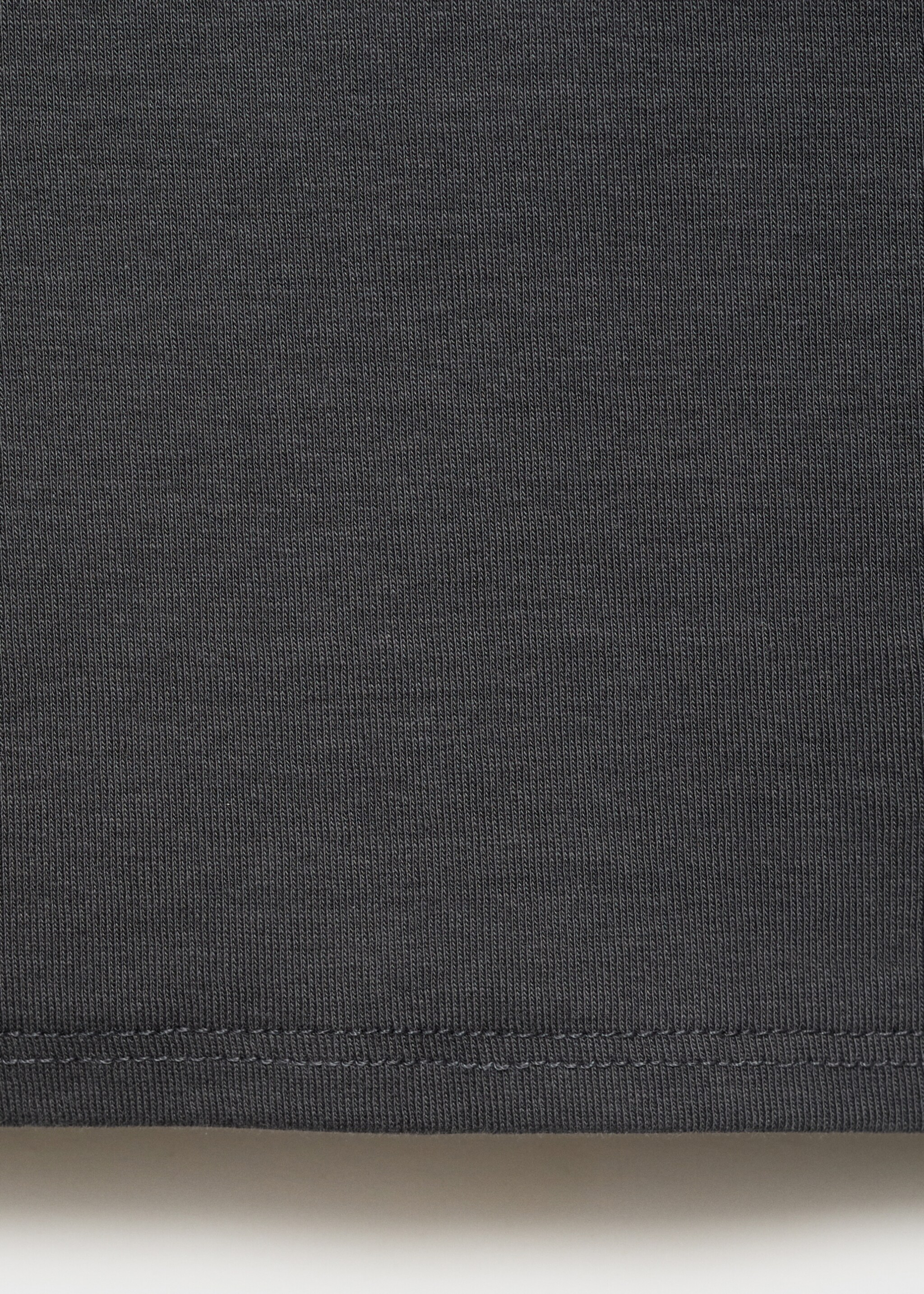 Plain cotton strappy top - Details of the article 0