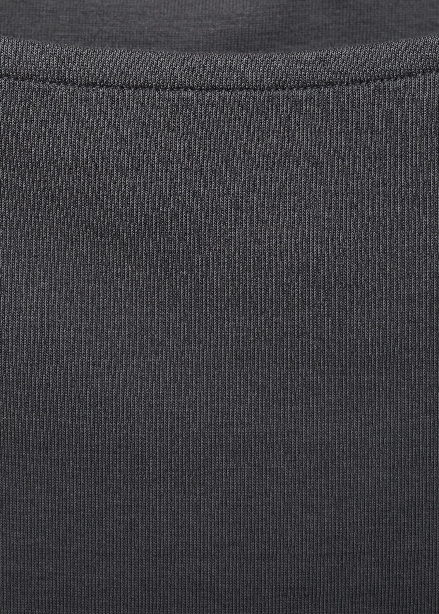 Plain cotton strappy top - Details of the article 8
