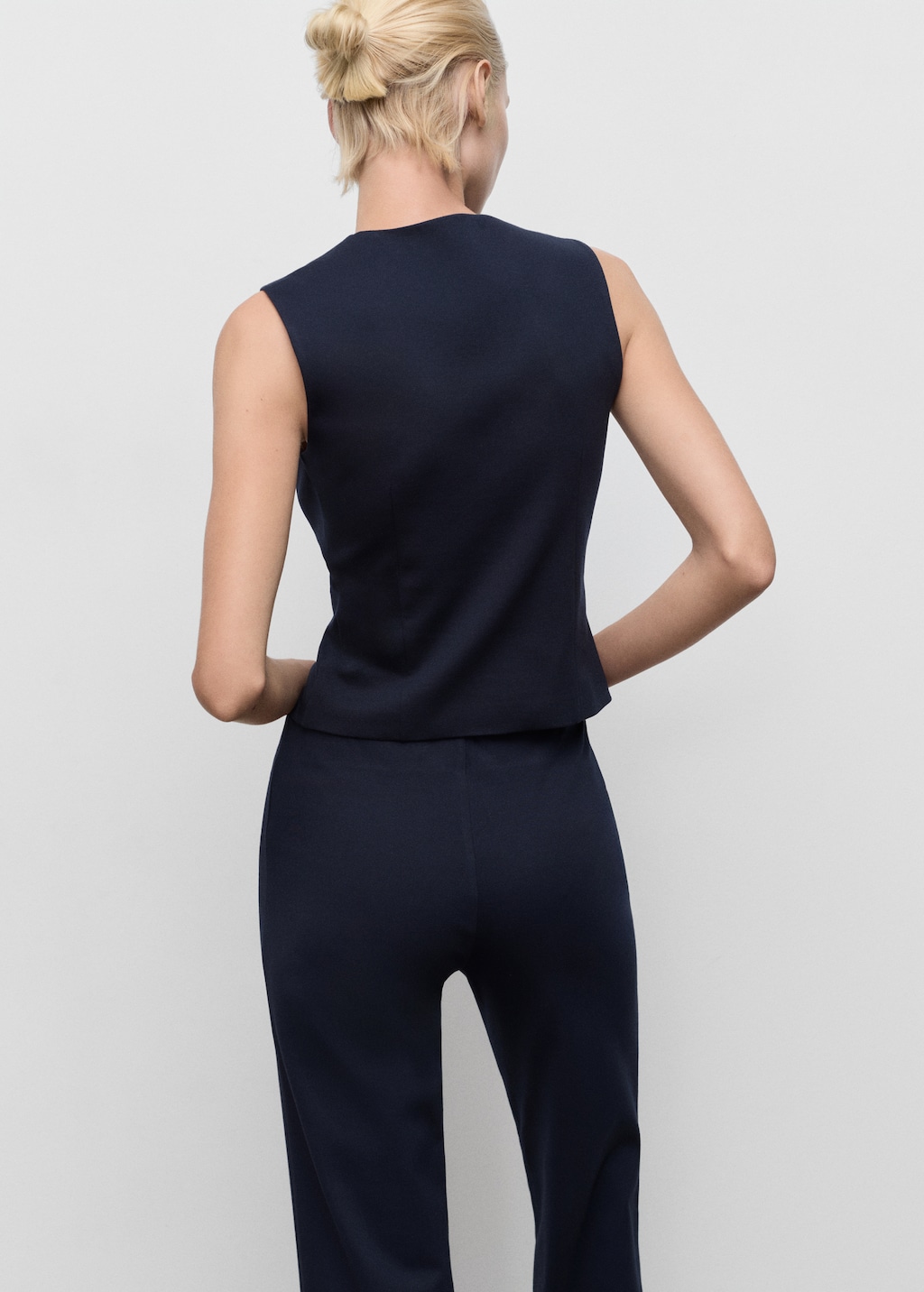 Fitted zip-up top - Women | MANGO USA