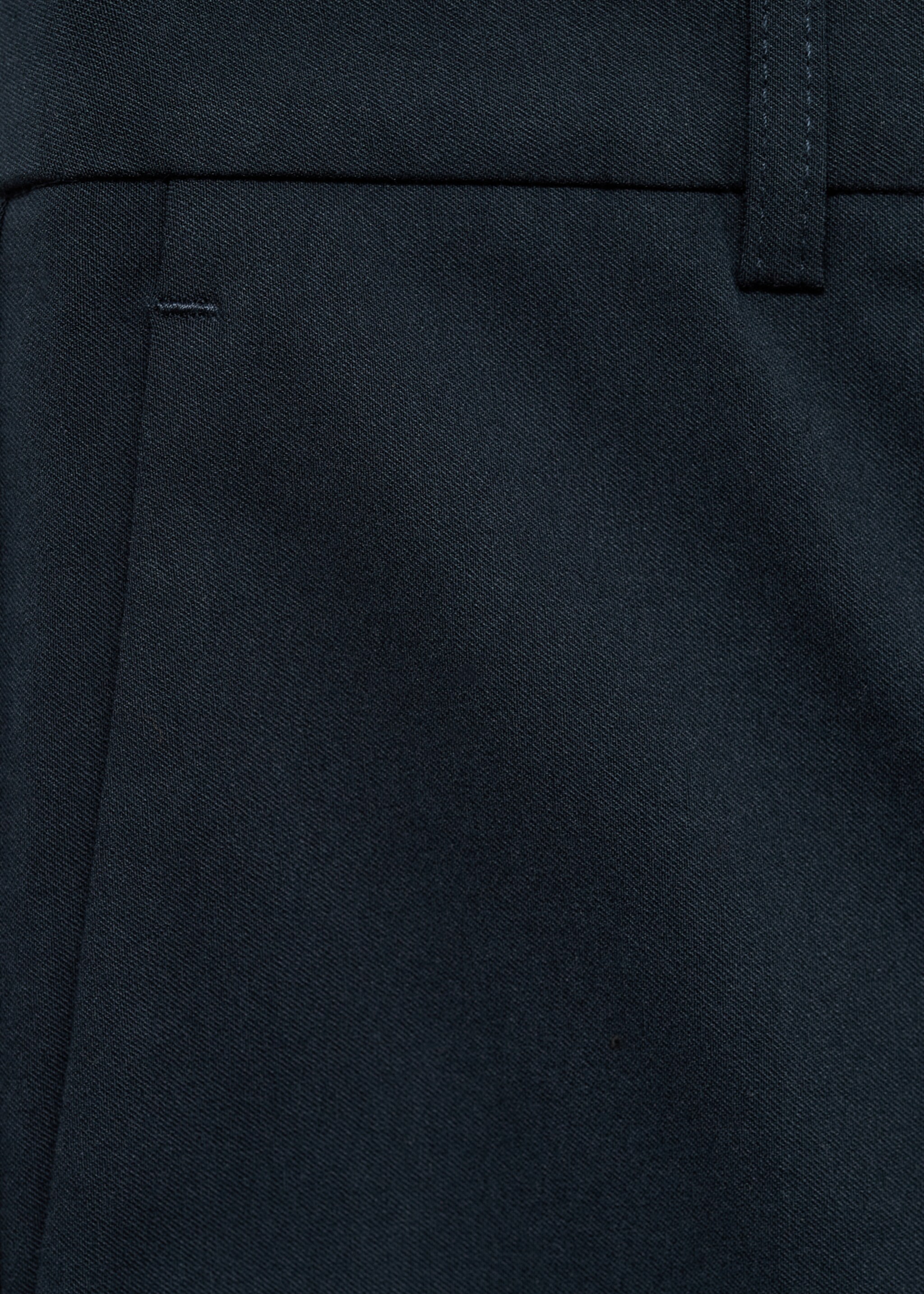 Straight-cut crop trousers - Details of the article 0