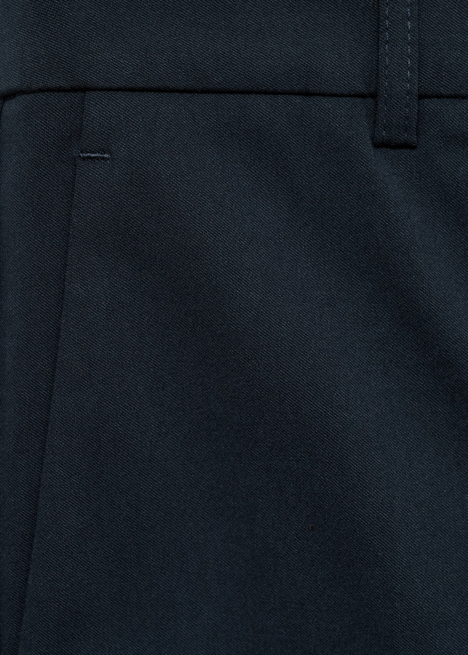 Straight-cut crop pants - Details of the article 0