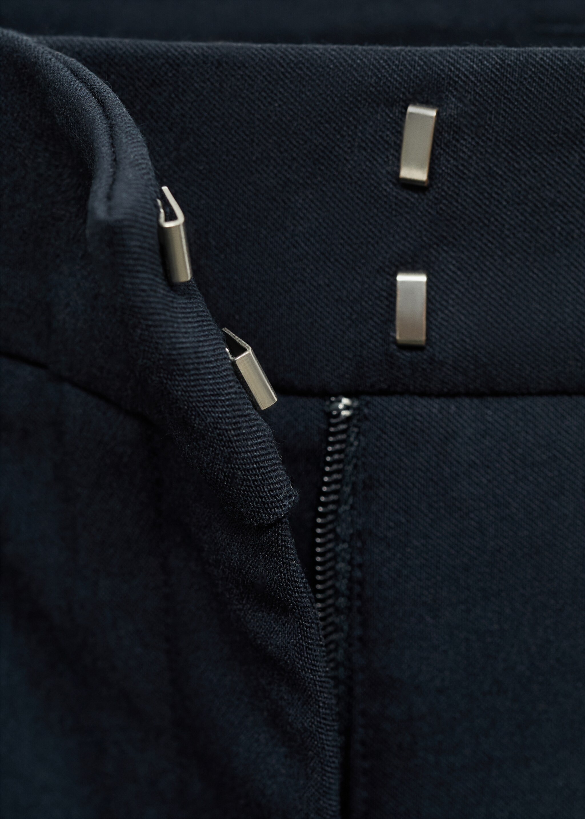 Straight-cut crop trousers - Details of the article 8