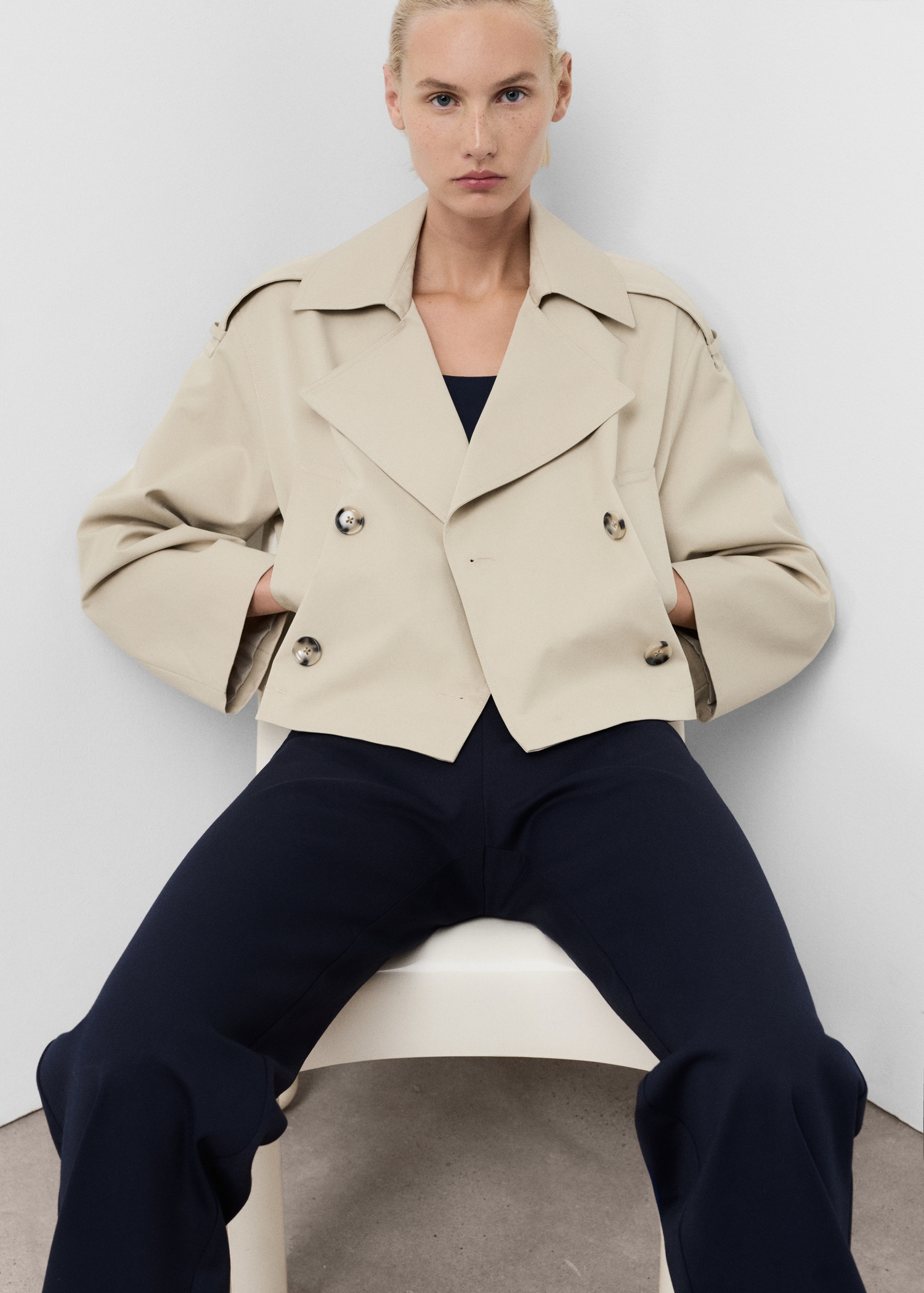 Pantalon droit taille élastique - Détail de l'article 2