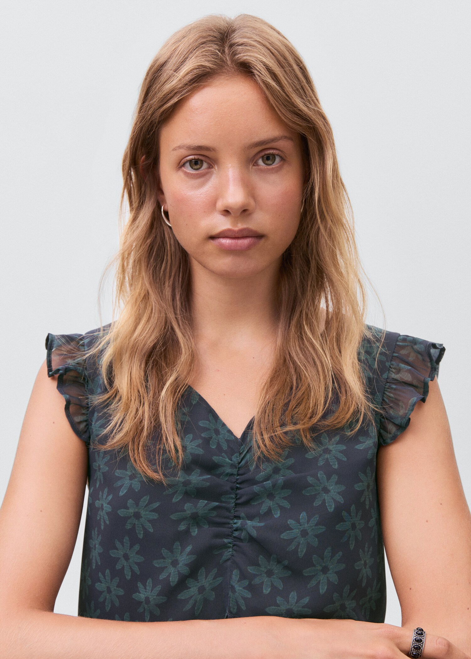 Blusa flores volantes - Detalle del artículo 1