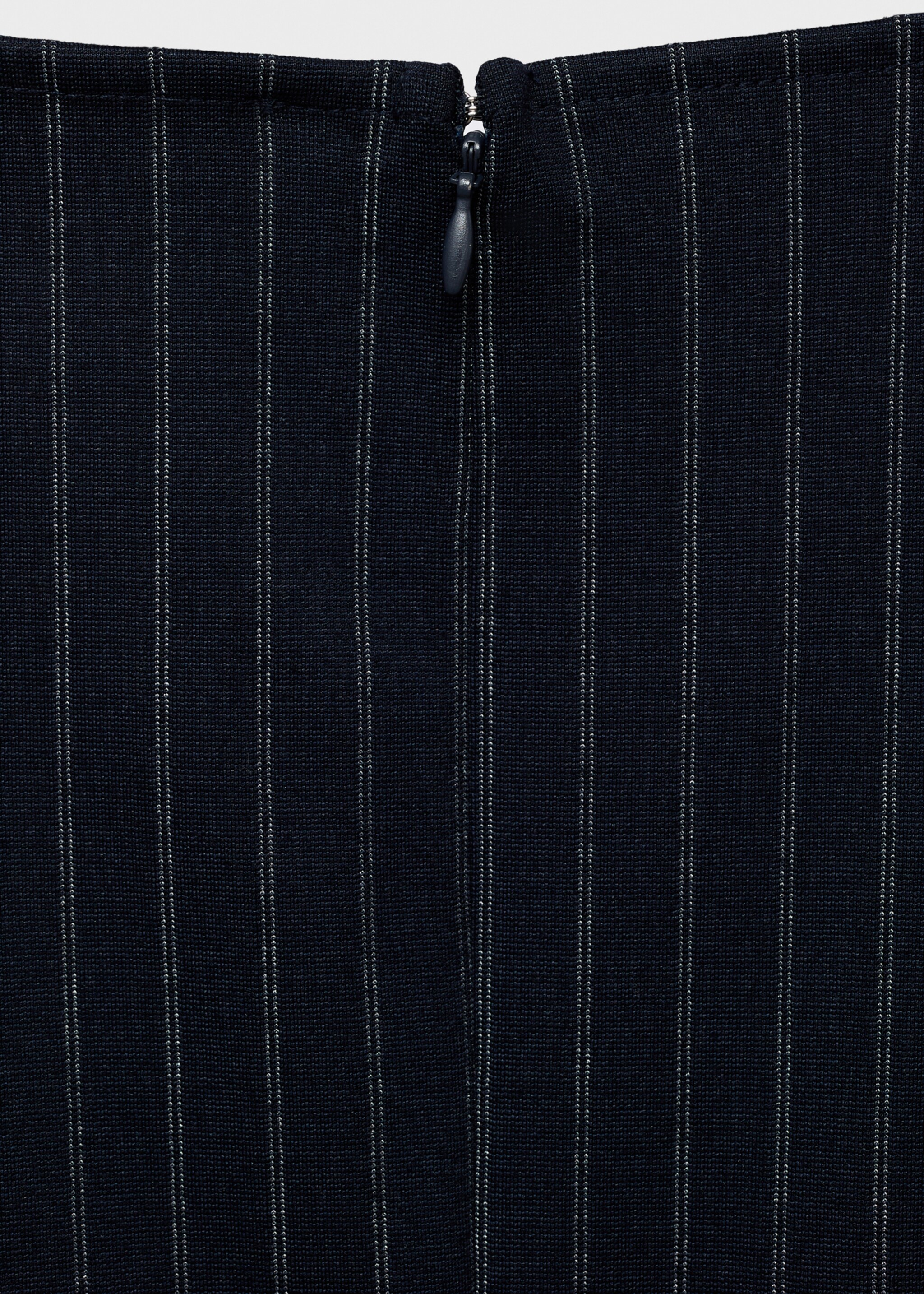 Vestit curt ratlla diplomàtica - Detall de l'article 0, Blau marí. Ref: 17094095-00.