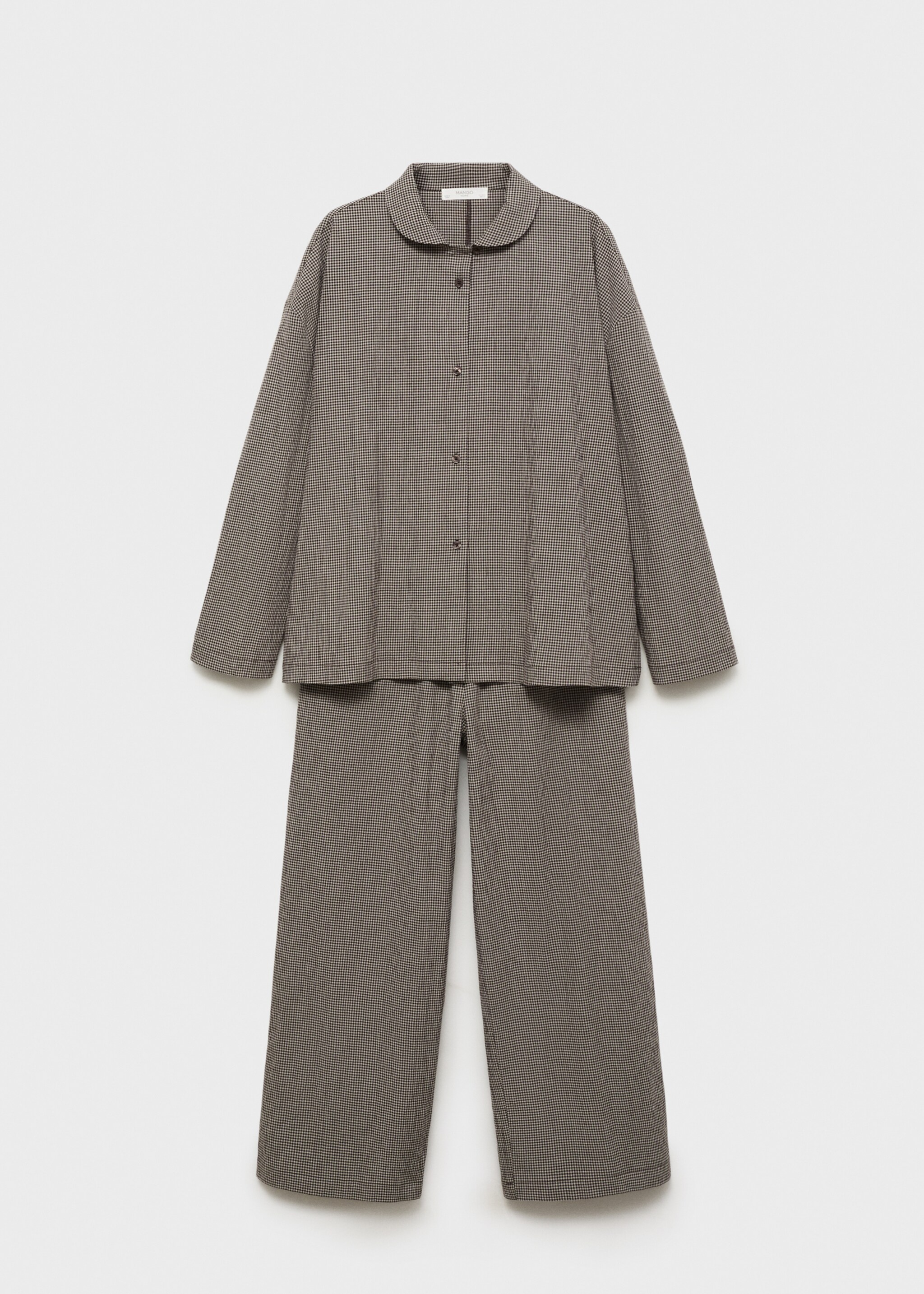 Pyjamas lungo - Article without model, Chocolate. Ref: 17094107-00.