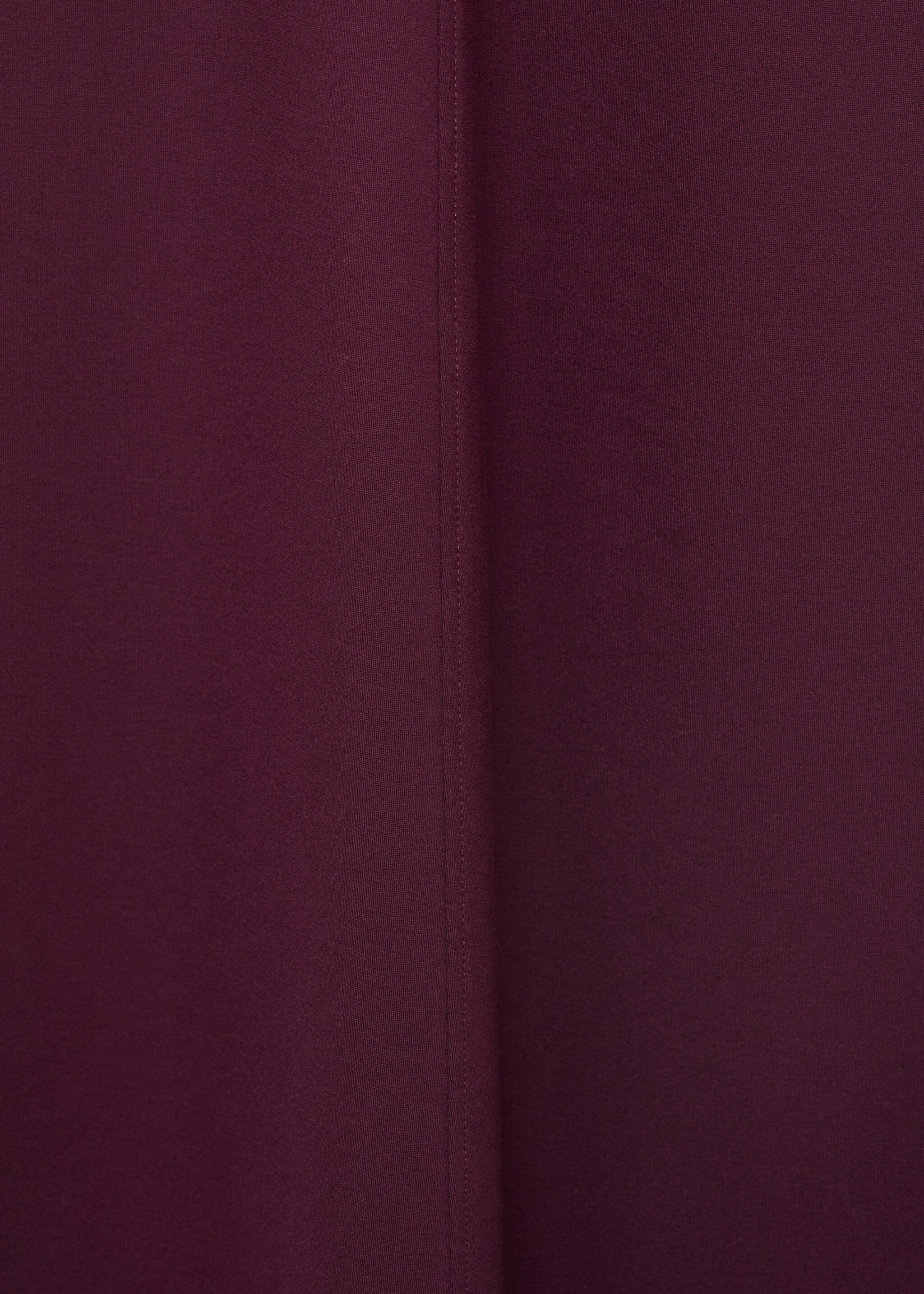 Vestido largo evasé - Detalle del artículo 0, Burdeos. Ref: 17094110-00.