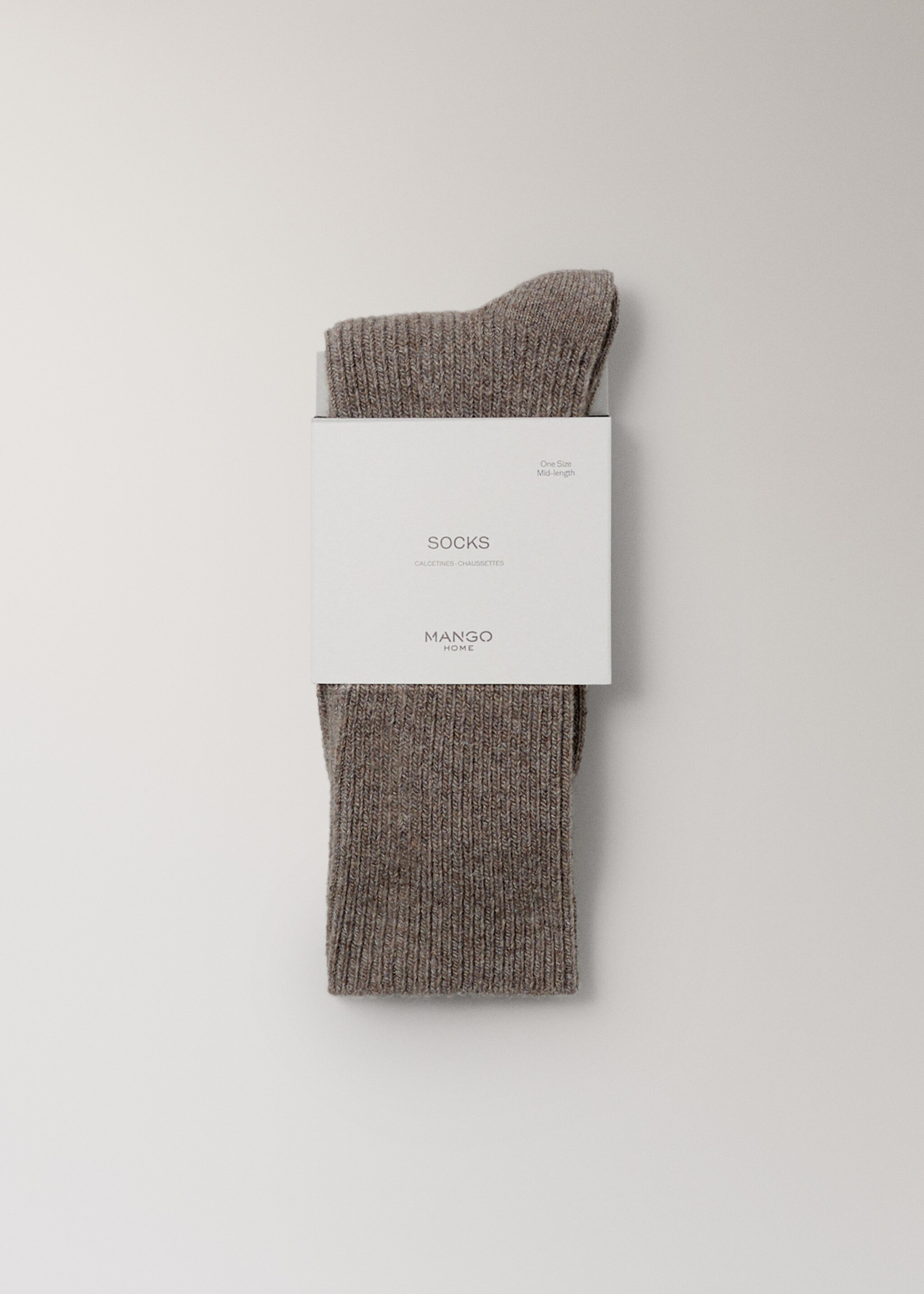 Socks canale - Details of the article 0, Brown. Ref: 17094112-00.