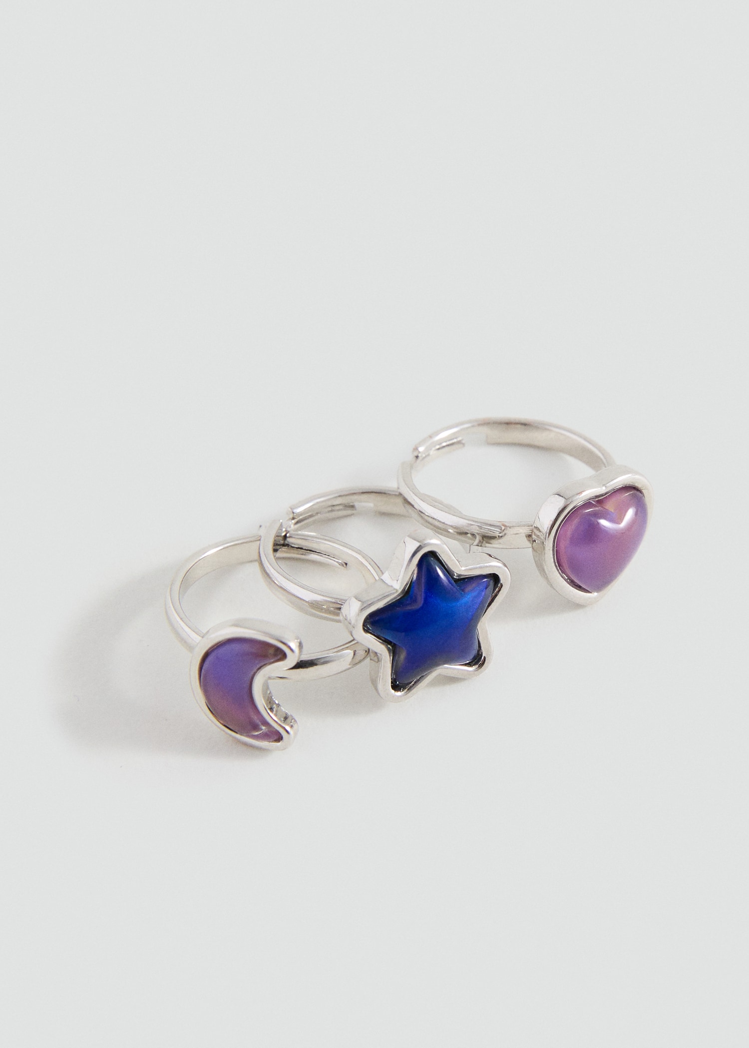 Pack of combined rings Kids MANGO Indonesia - Main Image