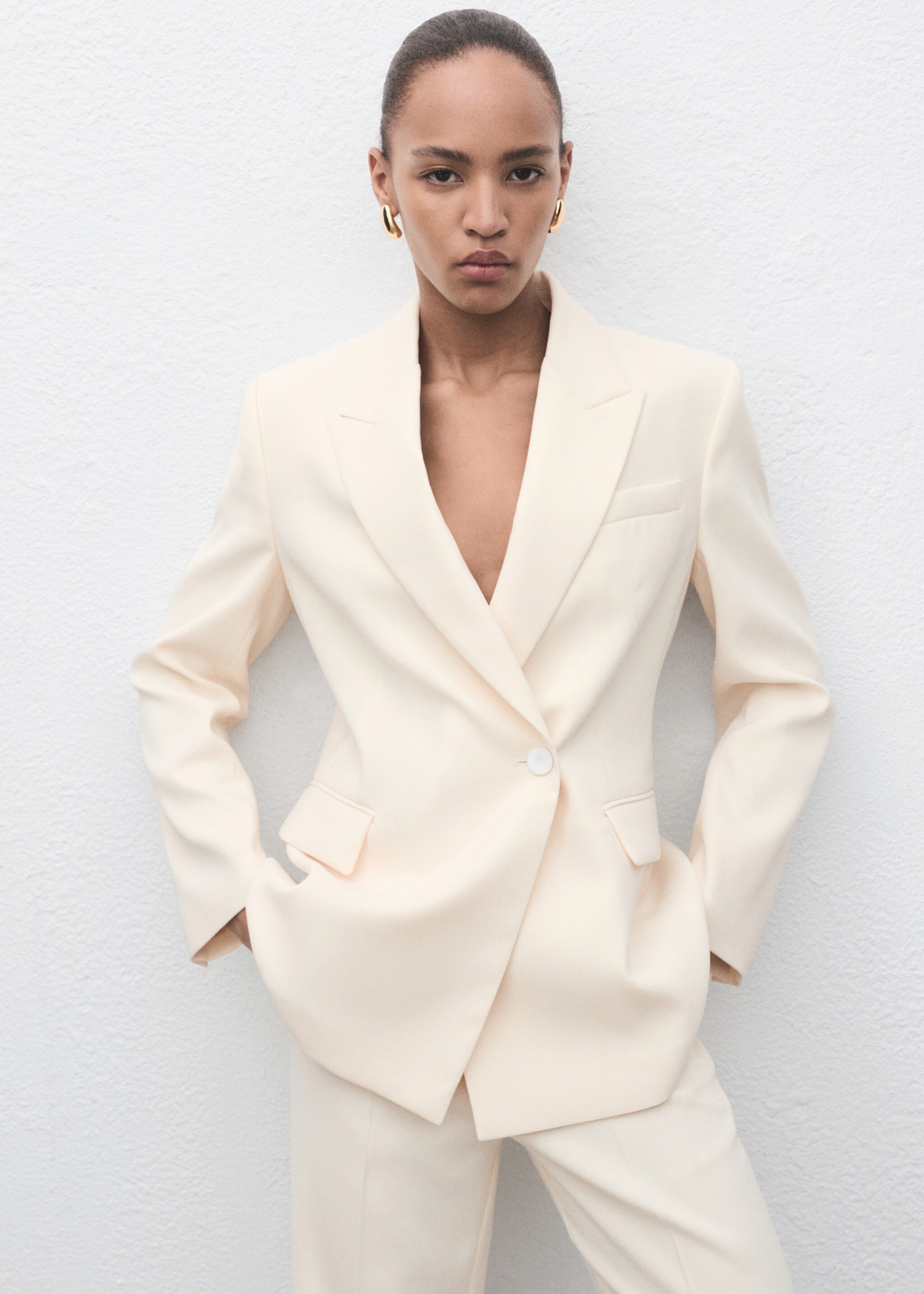 Double-breasted suit jacket - Medium plane