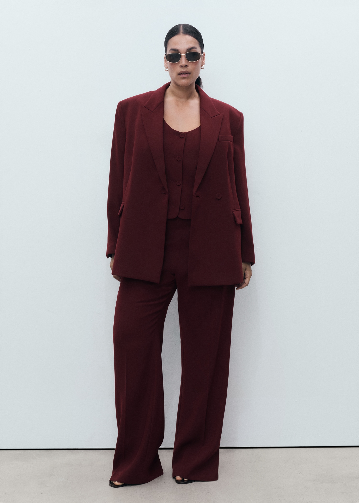 Double-breasted suit jacket | MANGO Latvia