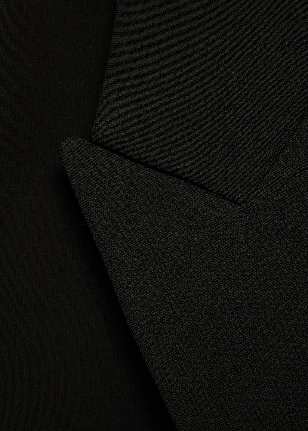 Double-breasted suit blazer