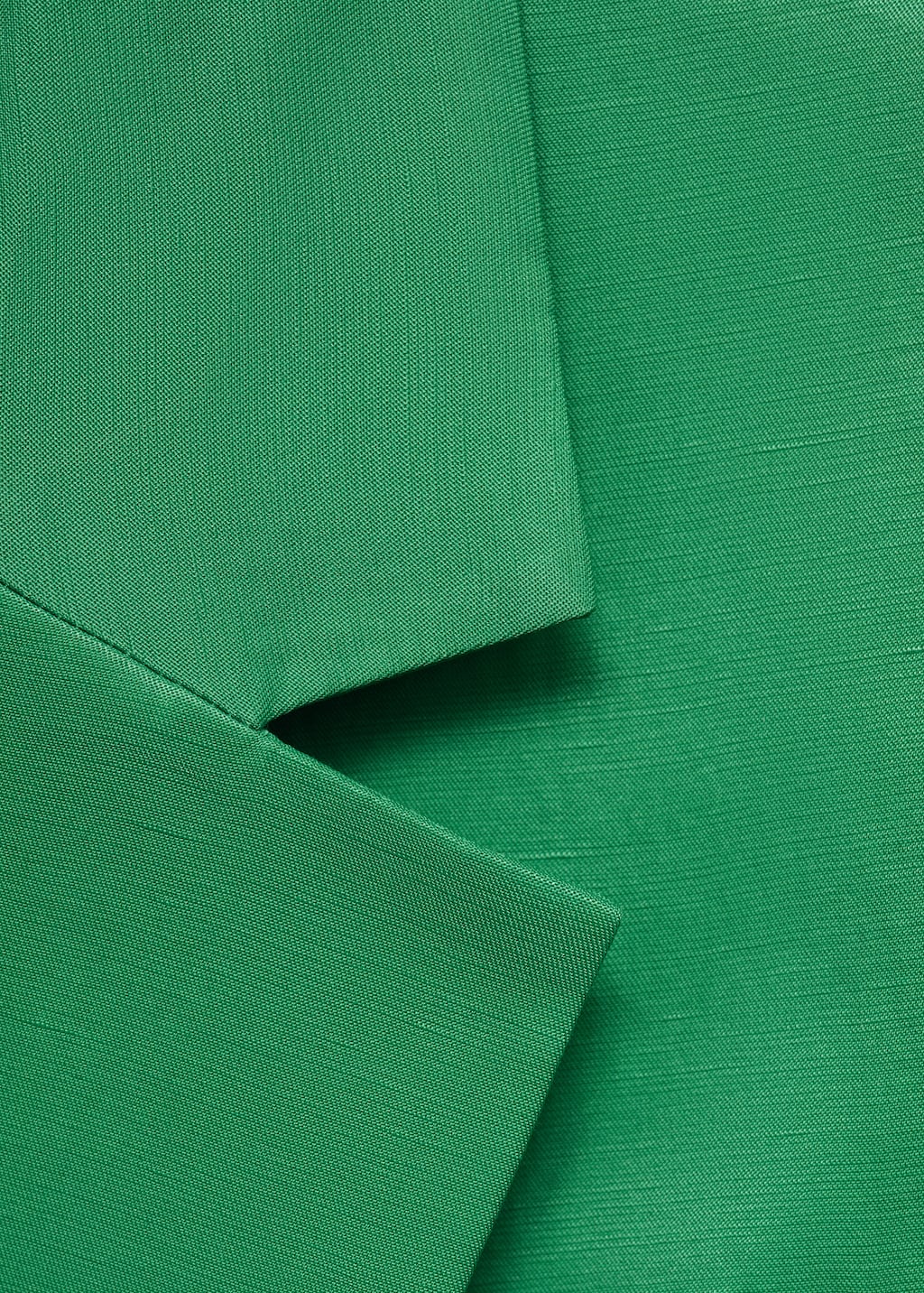 Linen-blend suit blazer