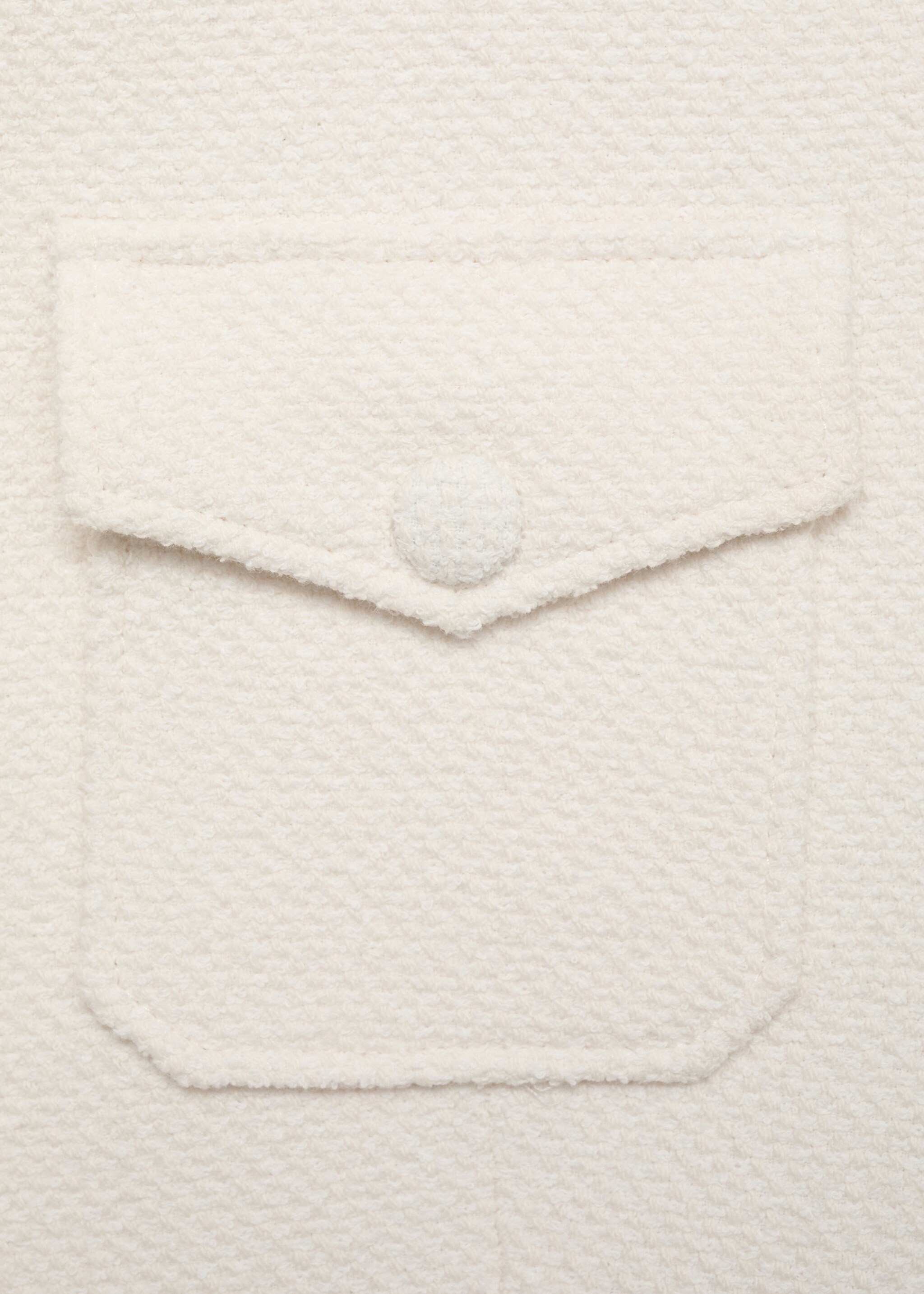 Bouclé jacket with pockets - Details of the article 0