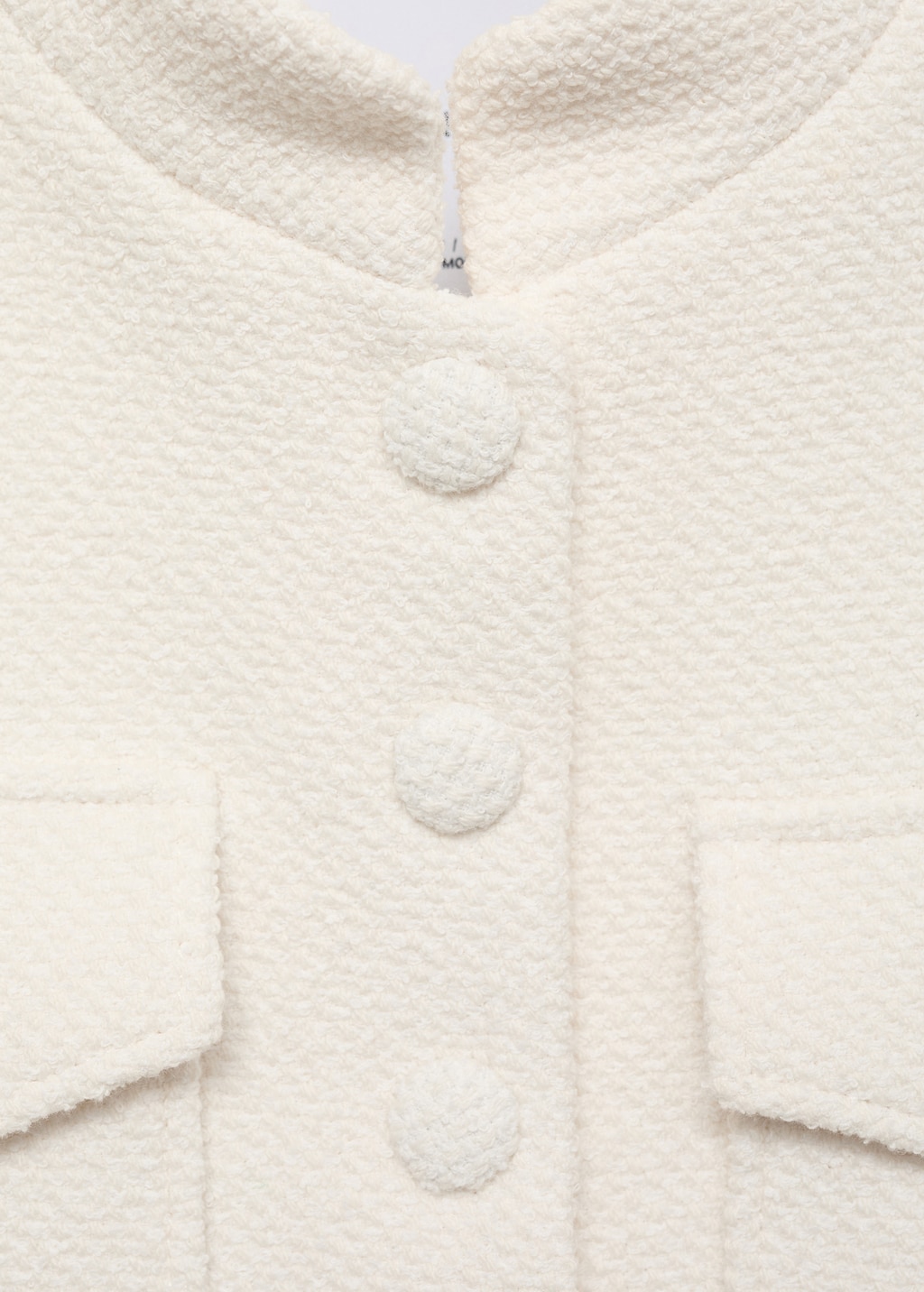 Bouclé jacket with pockets - Women | MANGO USA