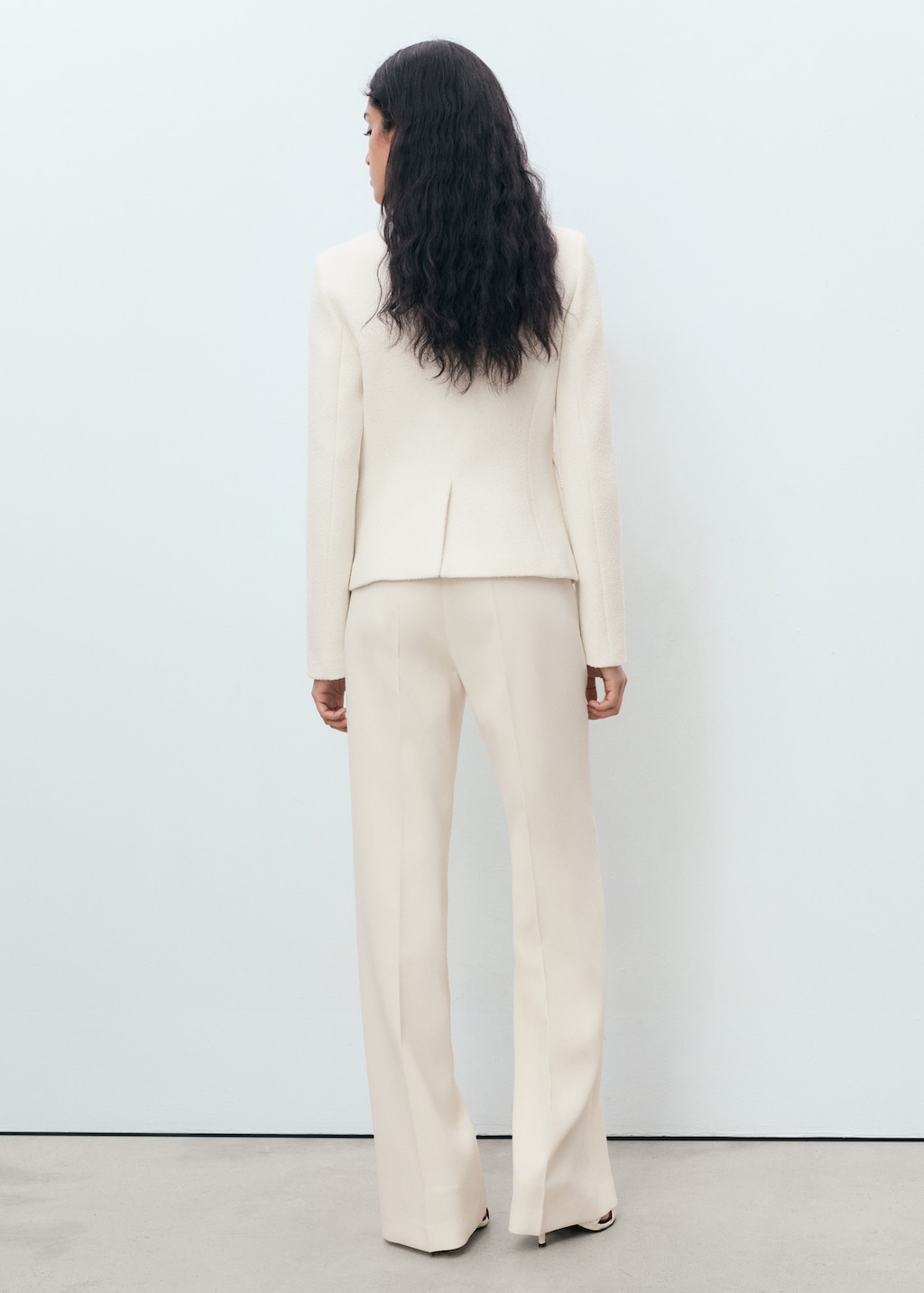 Bouclé jacket with pockets