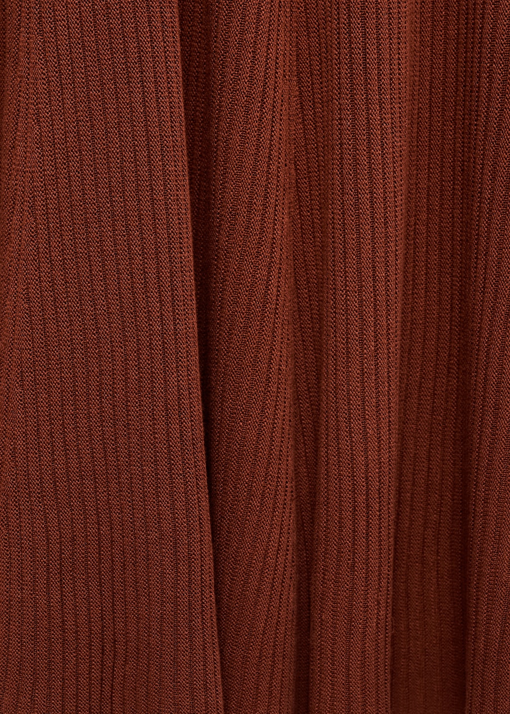 Mango Asymmetrical combined-knit dress