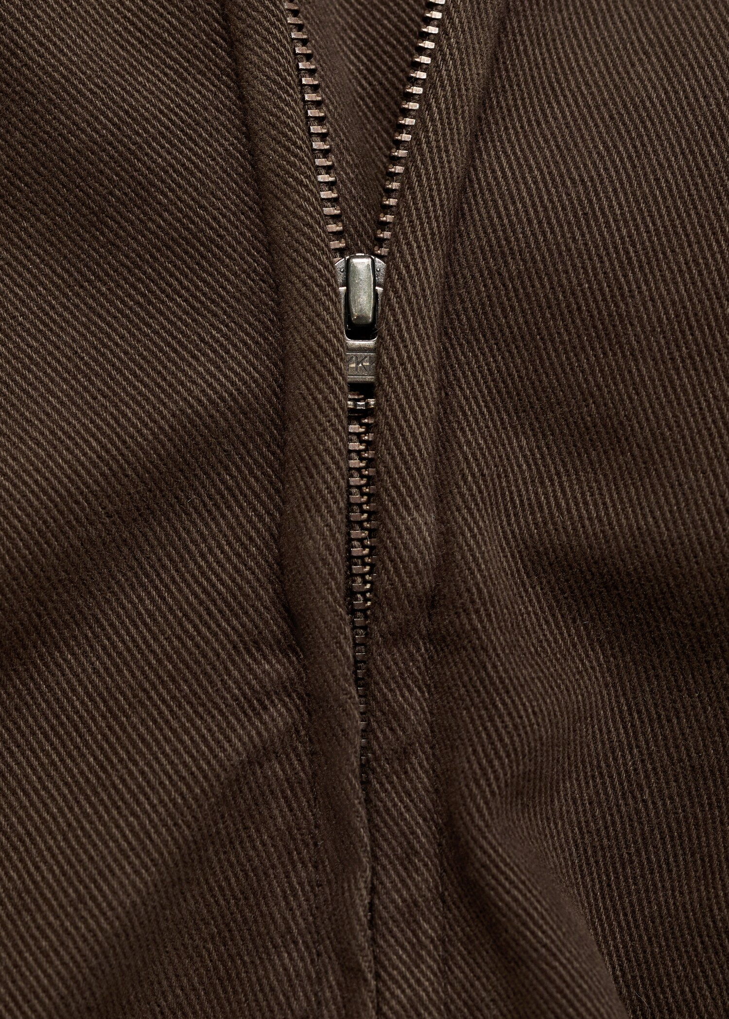 Flared denim top - Details of the article 0