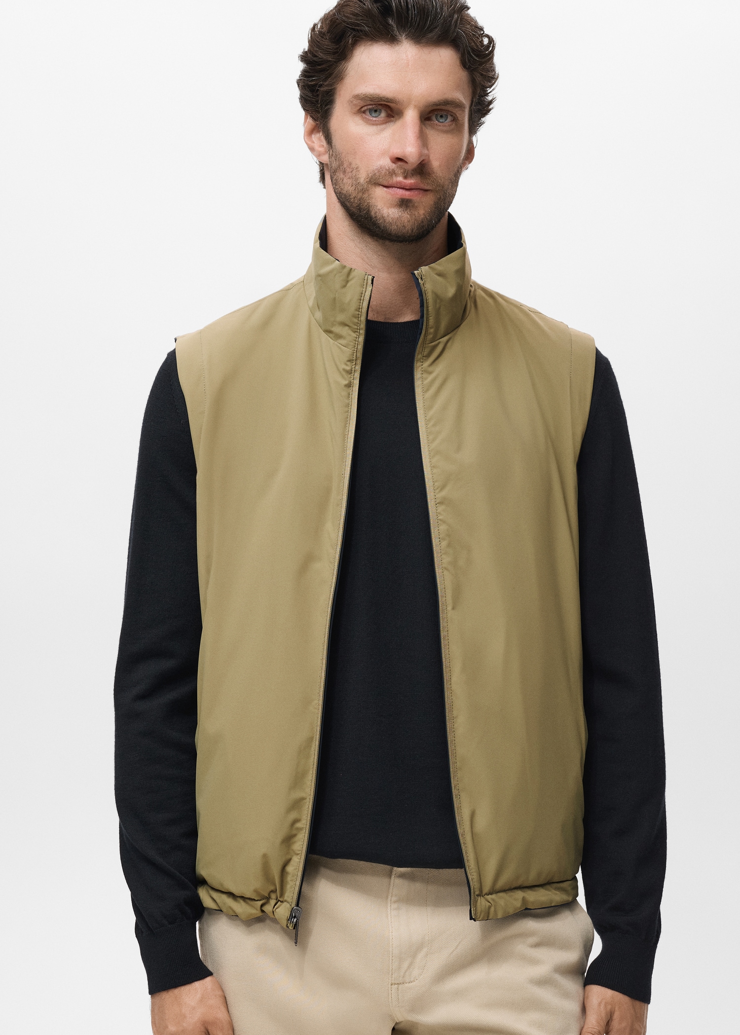 Veste Mango Gilet Sans Manche Blazer Veste Sans Manche Femme Mango