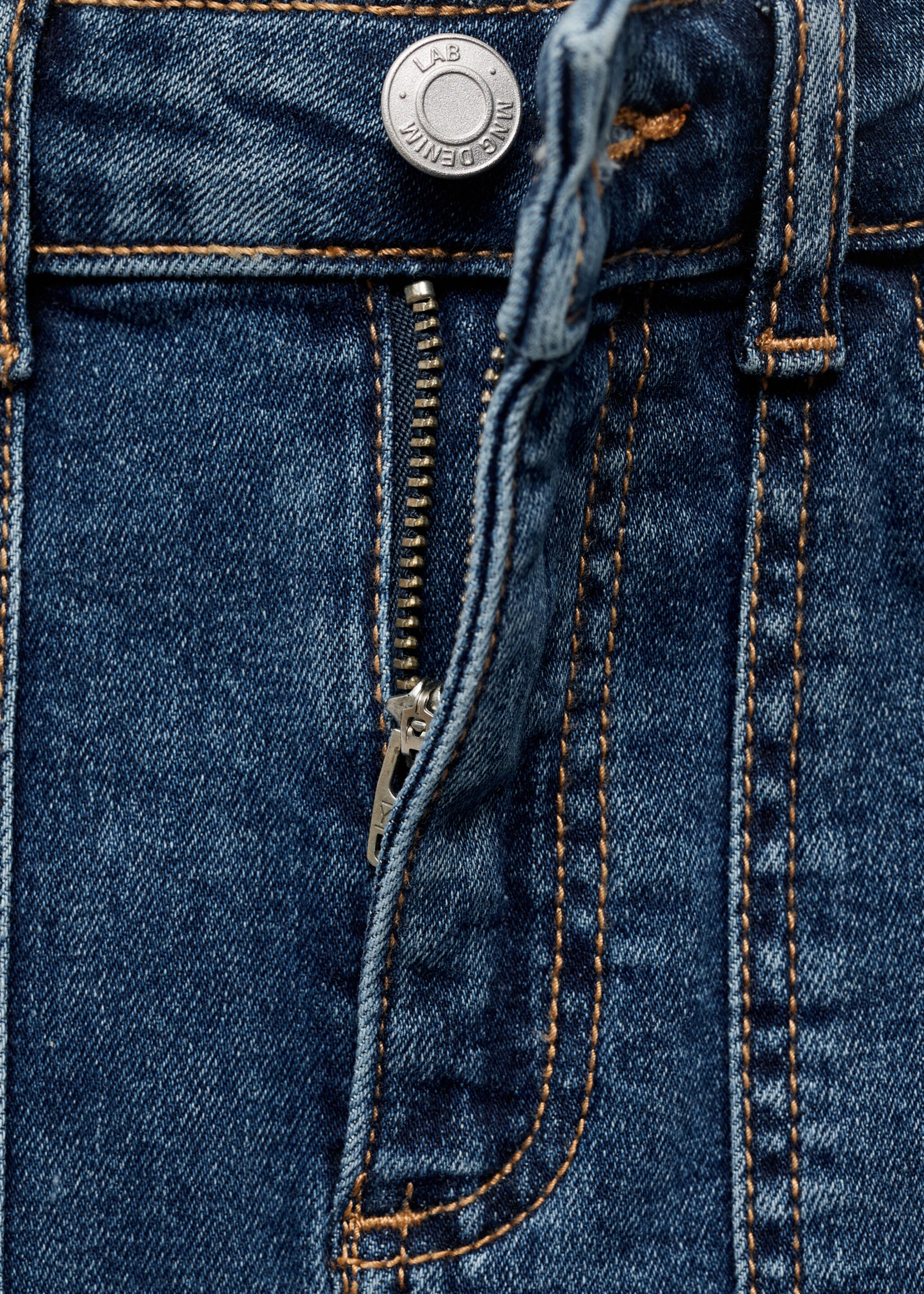 Denim cotton skirt - Details of the article 8