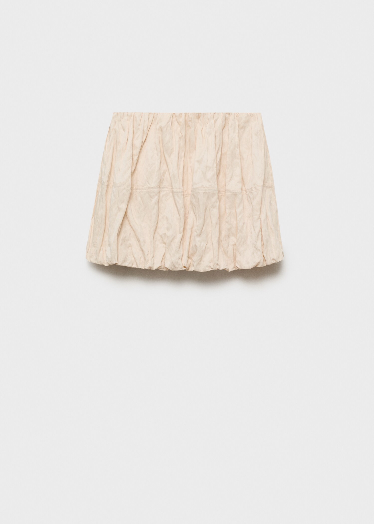 Wrinkled effect balloon skirt - Article without model