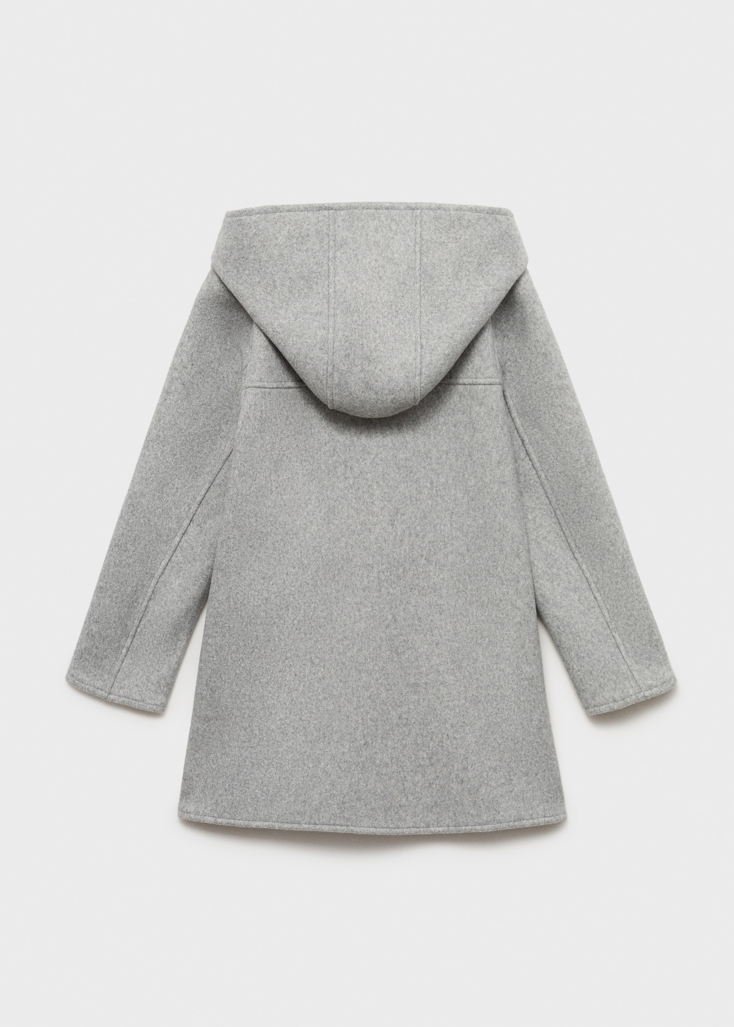 Cloth coat with pockets - Reverse of the article