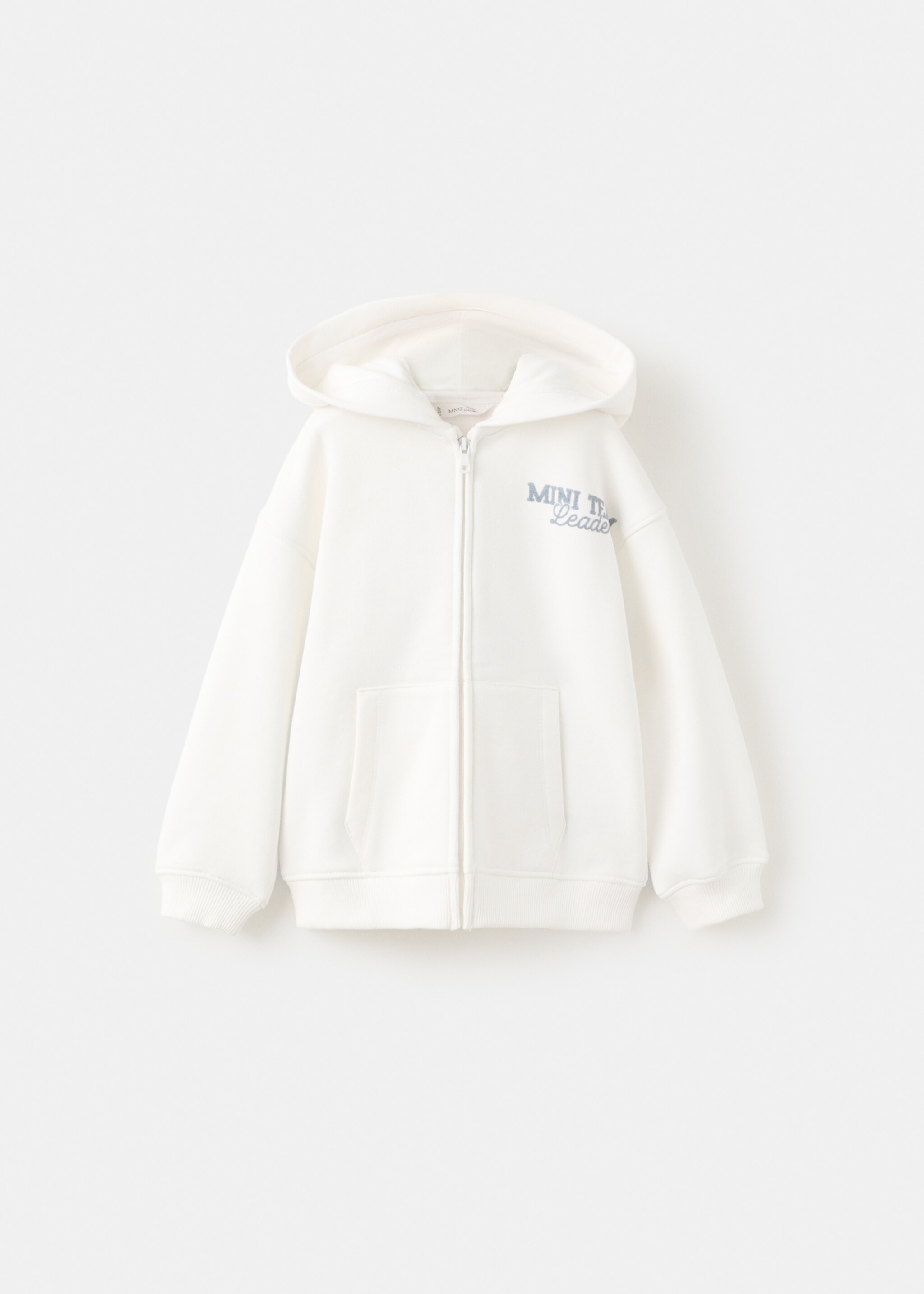 Printed hoodie - Article without model, Off White. Ref: 17094417-00.
