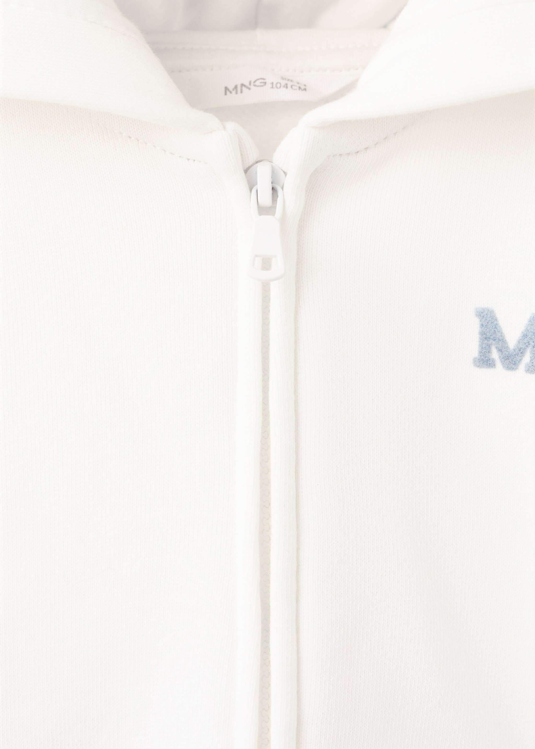 Printed hoodie - Details of the article 8, Off White. Ref: 17094417-00.