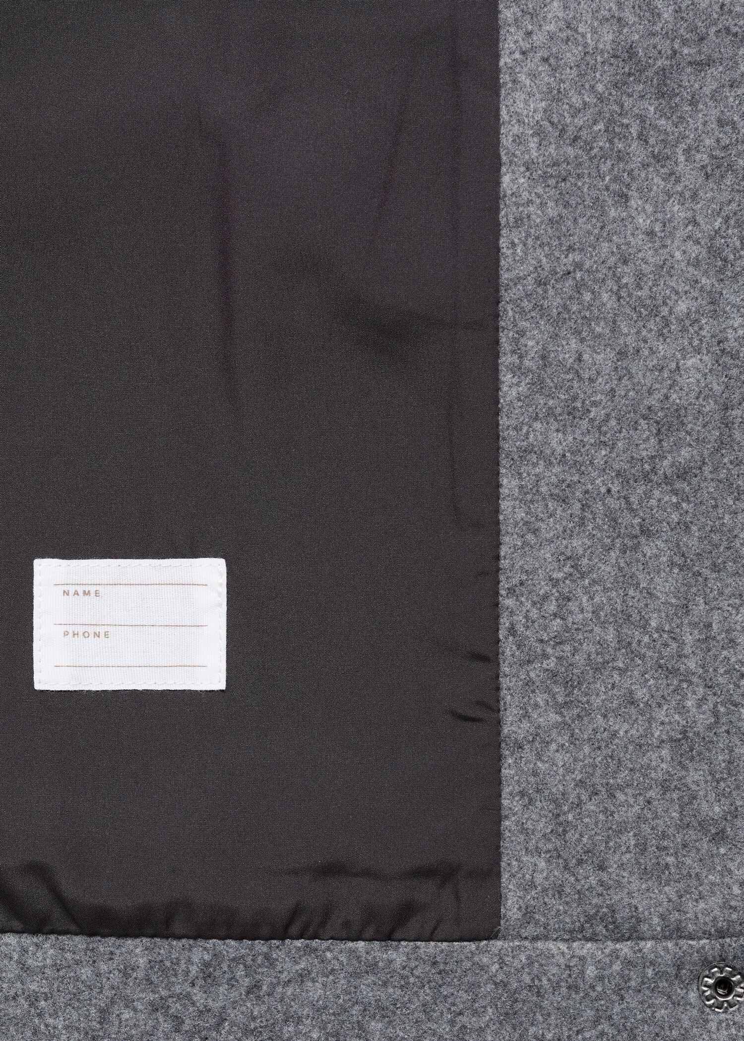 Short cloth coat - Details of the article 0