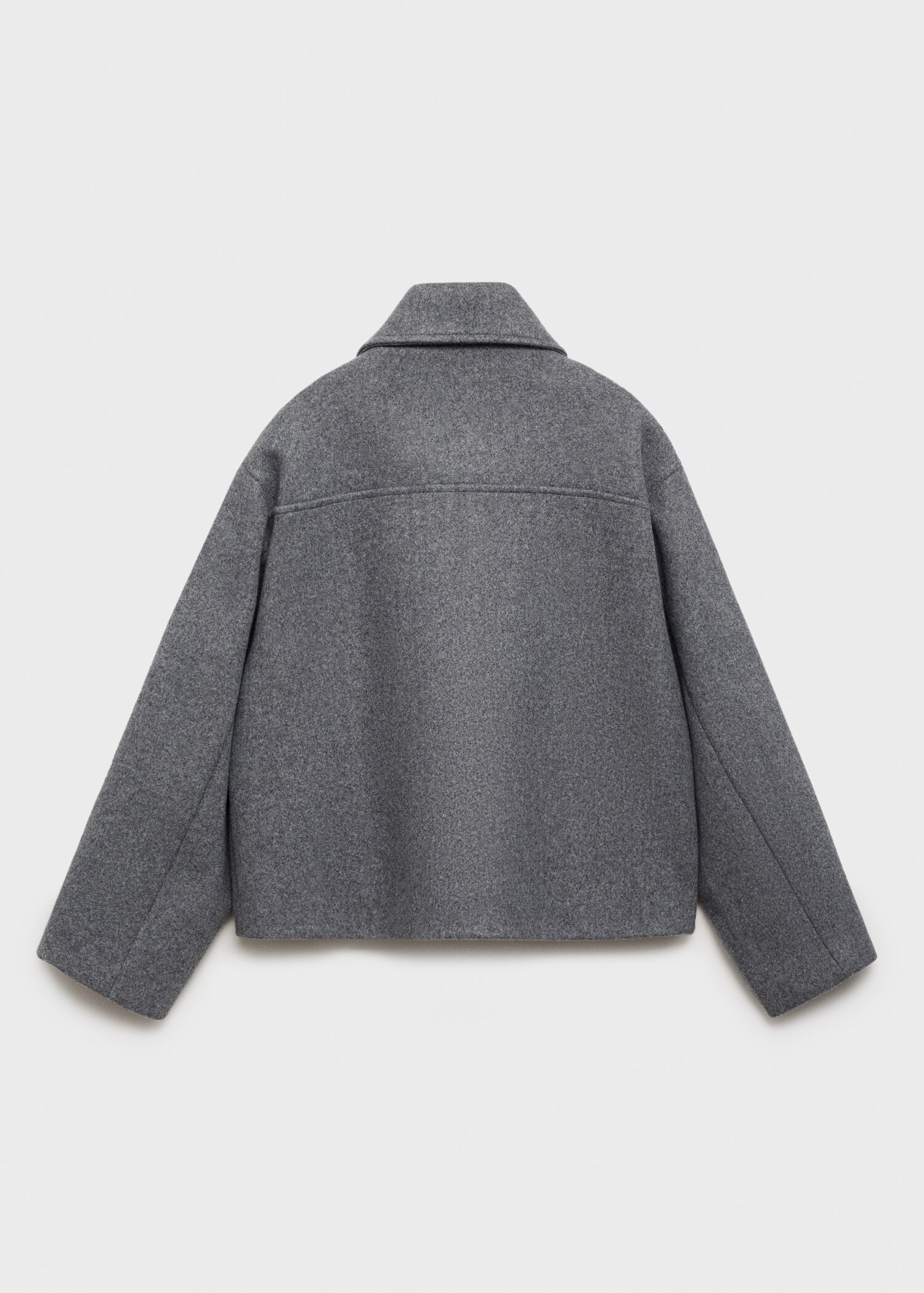 Short cloth coat - Reverse of the article