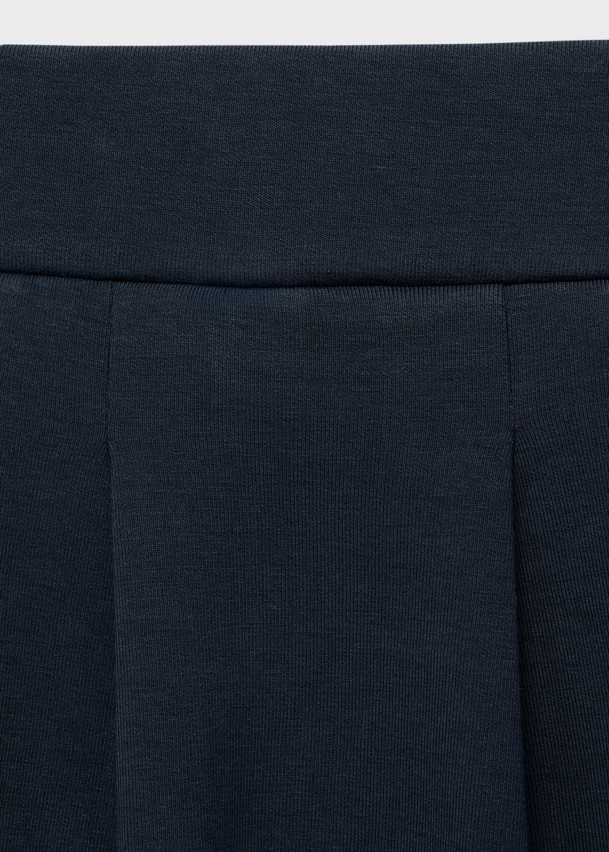 Short cotton skirt - Details of the article 0