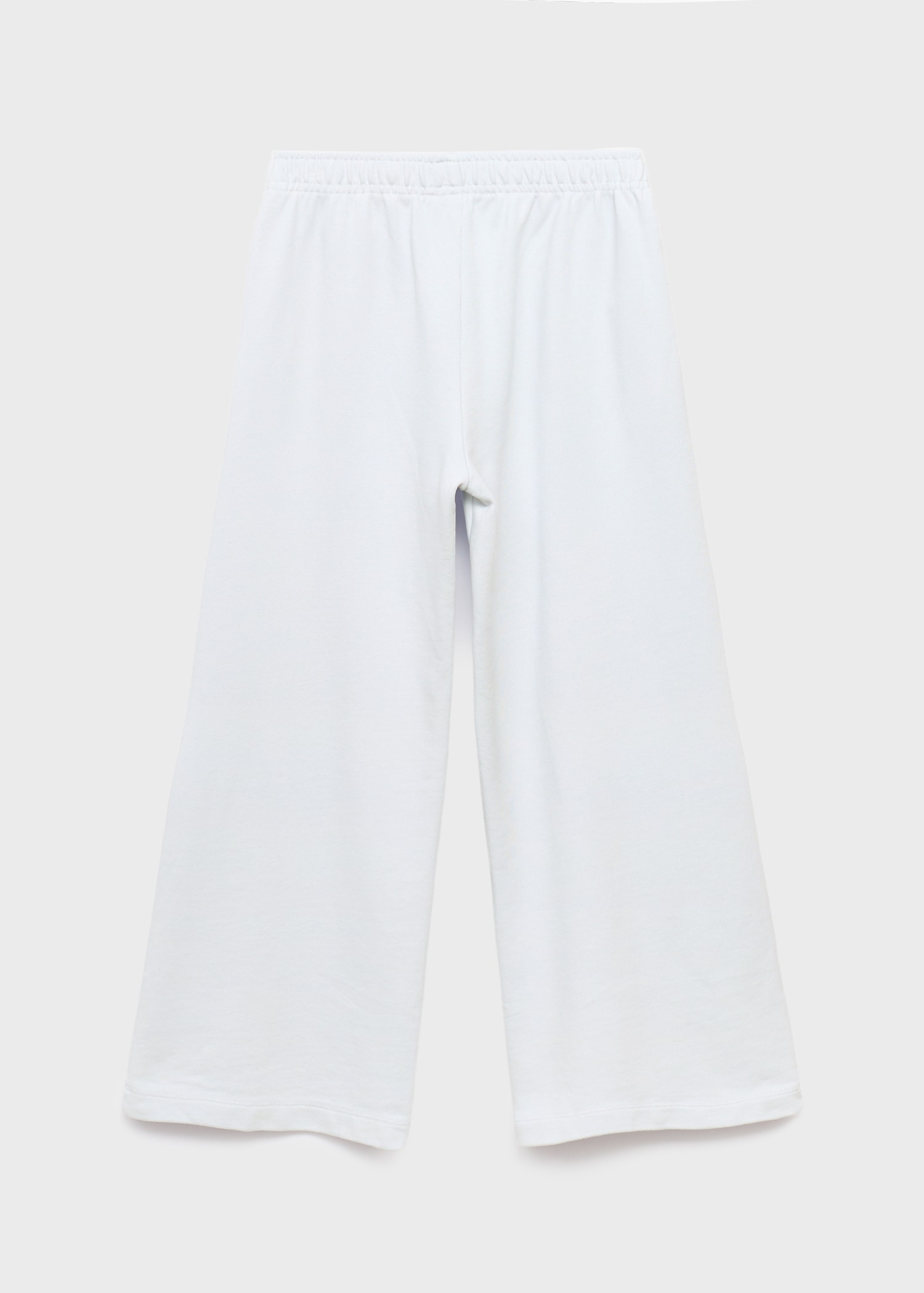 Cotton joggers with elastic waist - Reverse of the article