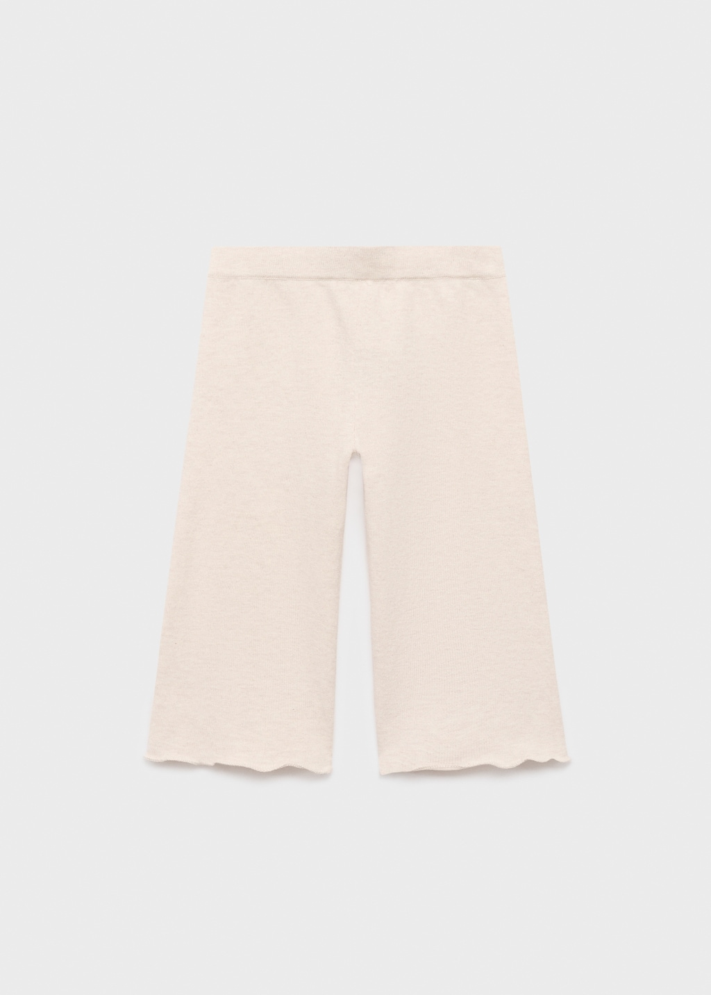 Cotton-knit trousers