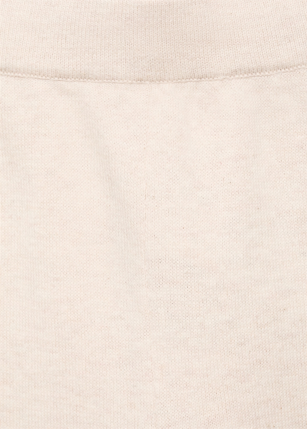 Cotton-knit trousers