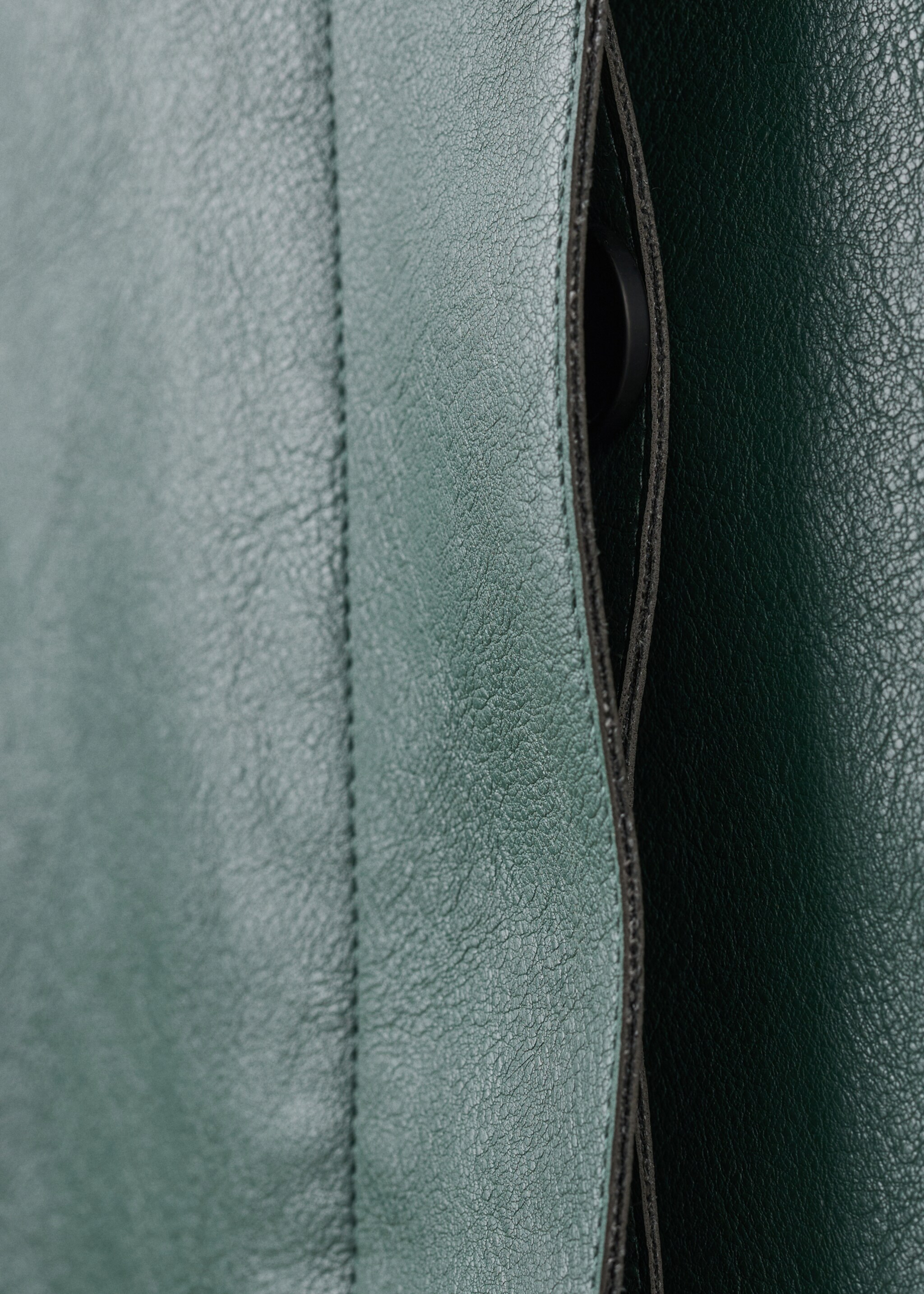 Veste simili-cuir poches - Détail de l'article 0, Vert. Ref: 17094433-00.
