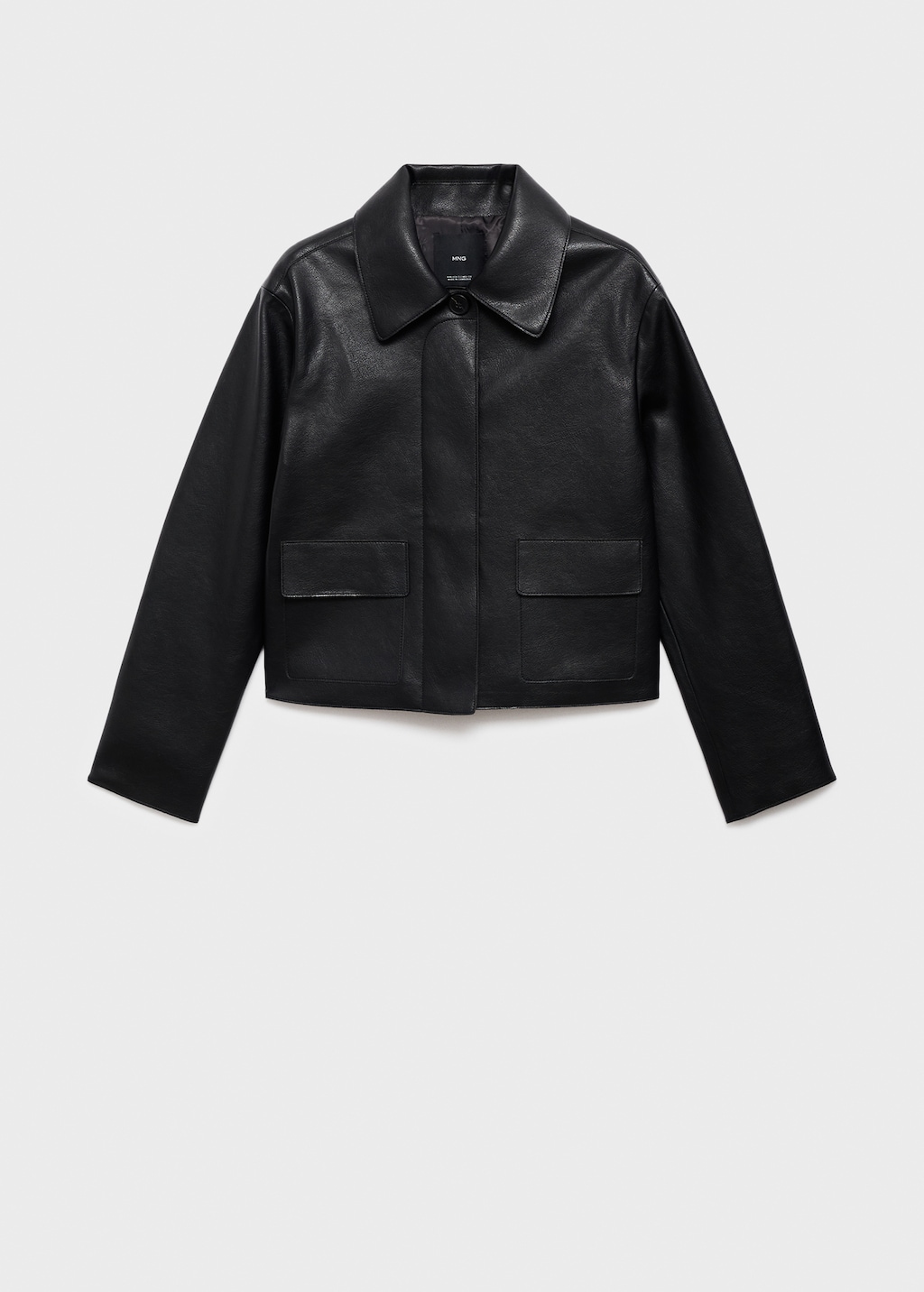 Faux-effect jacket with pockets