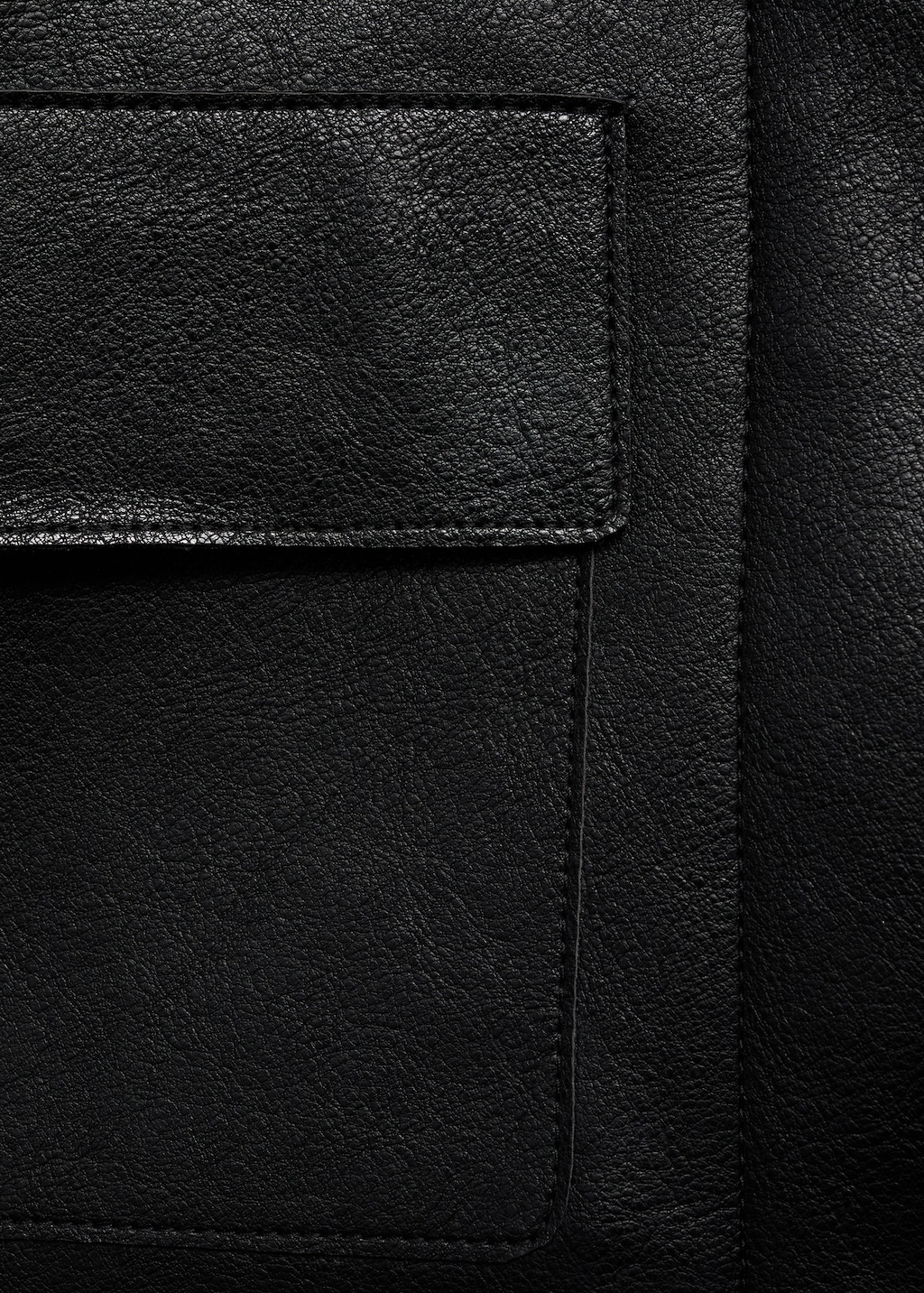 Faux-effect jacket with pockets