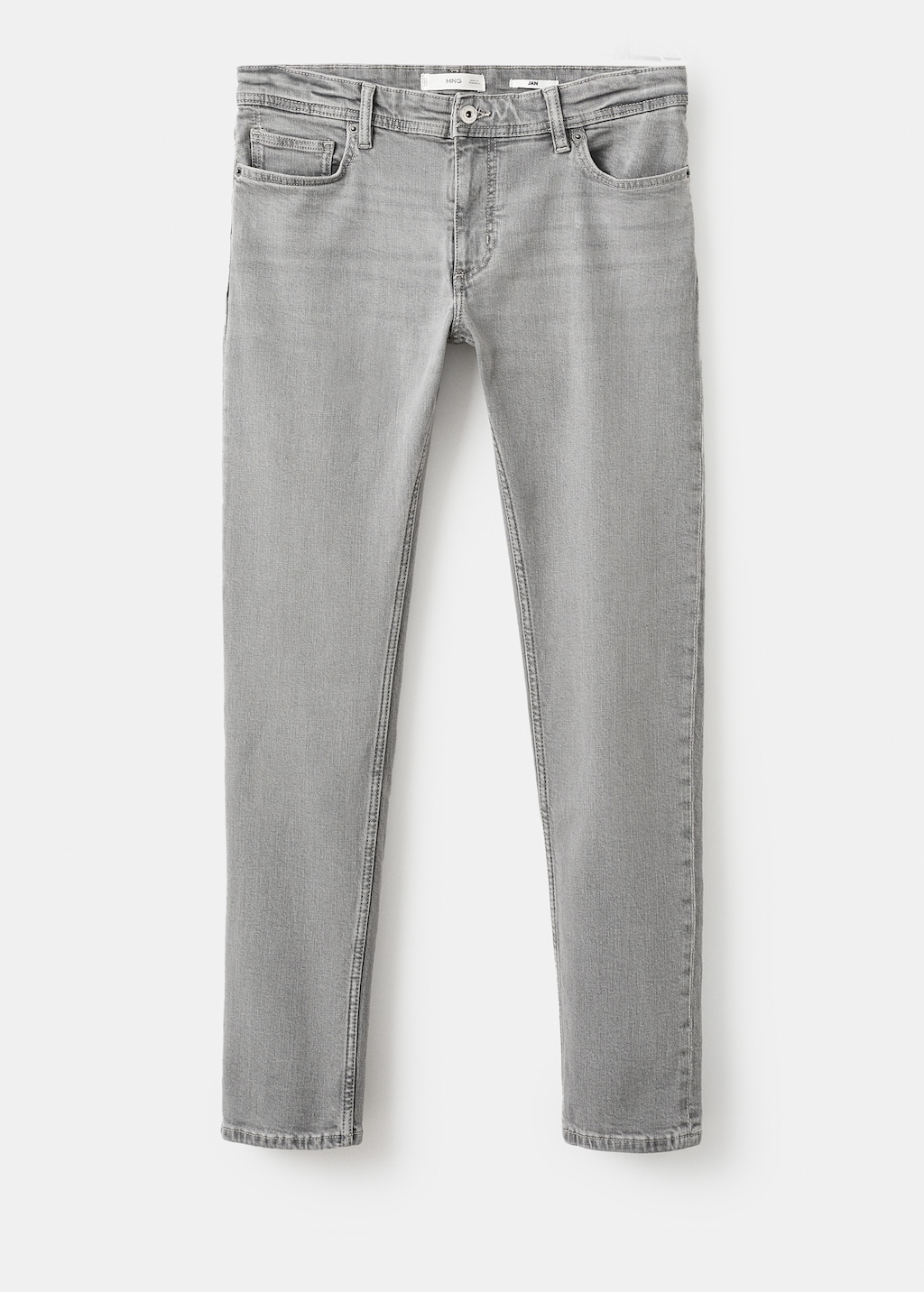 Jan slim-fit grey-wash jeans
